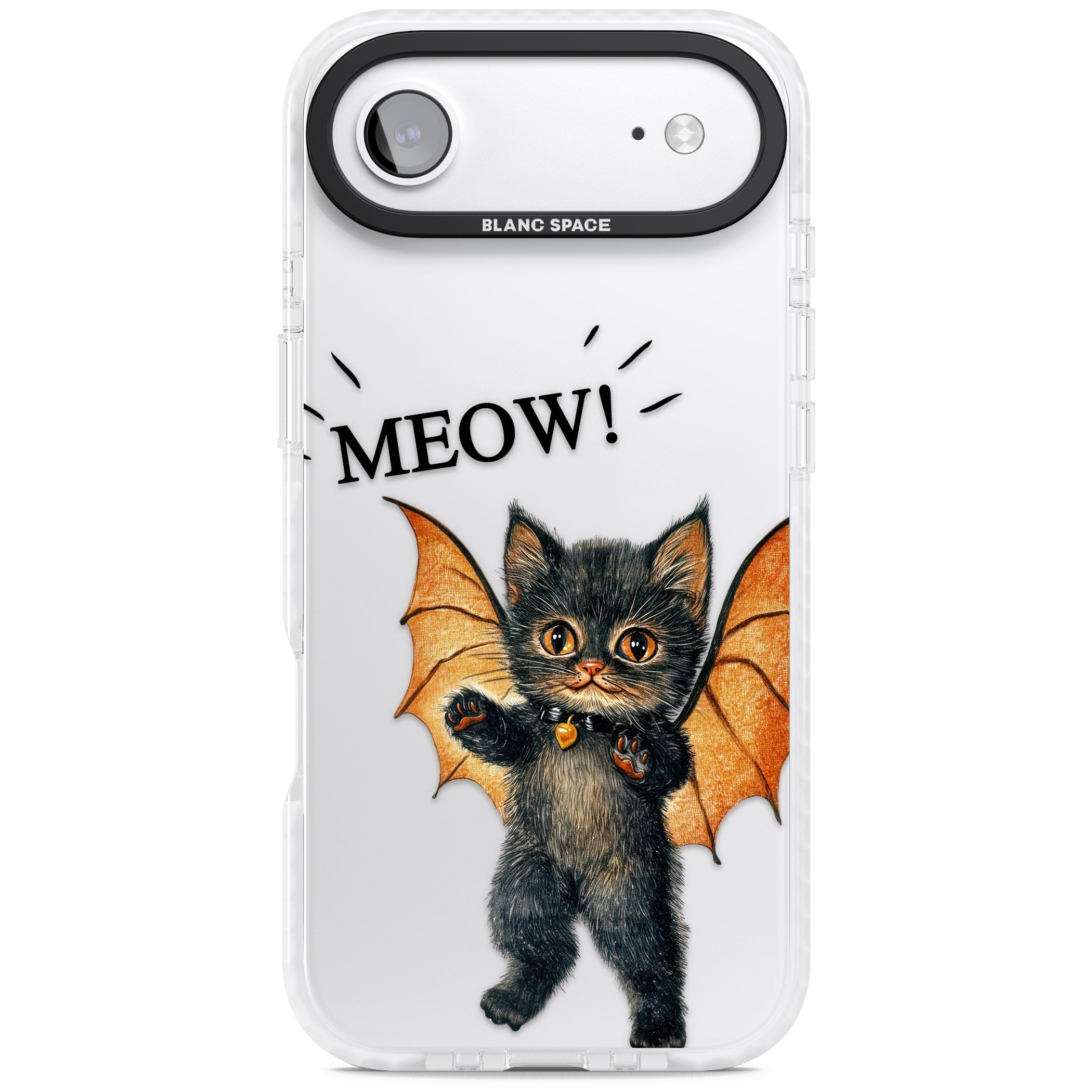 Meow iPhone 17 Air Impact Clear Phone Case