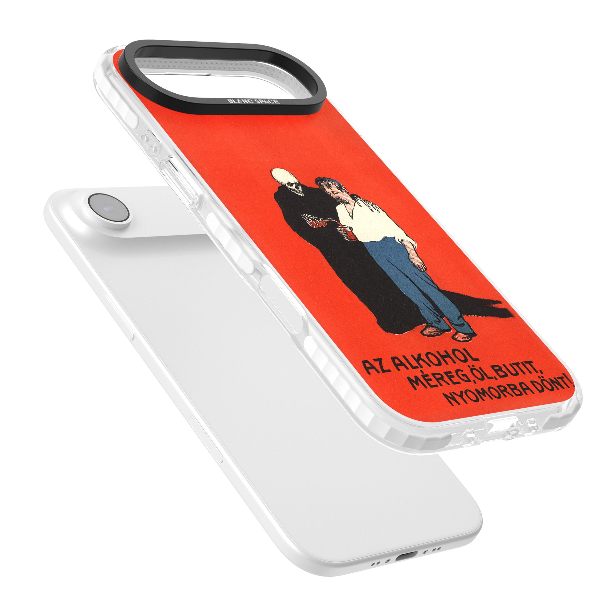 Az Alkohol Poster iPhone 17 Air Impact Clear Phone Case Colours