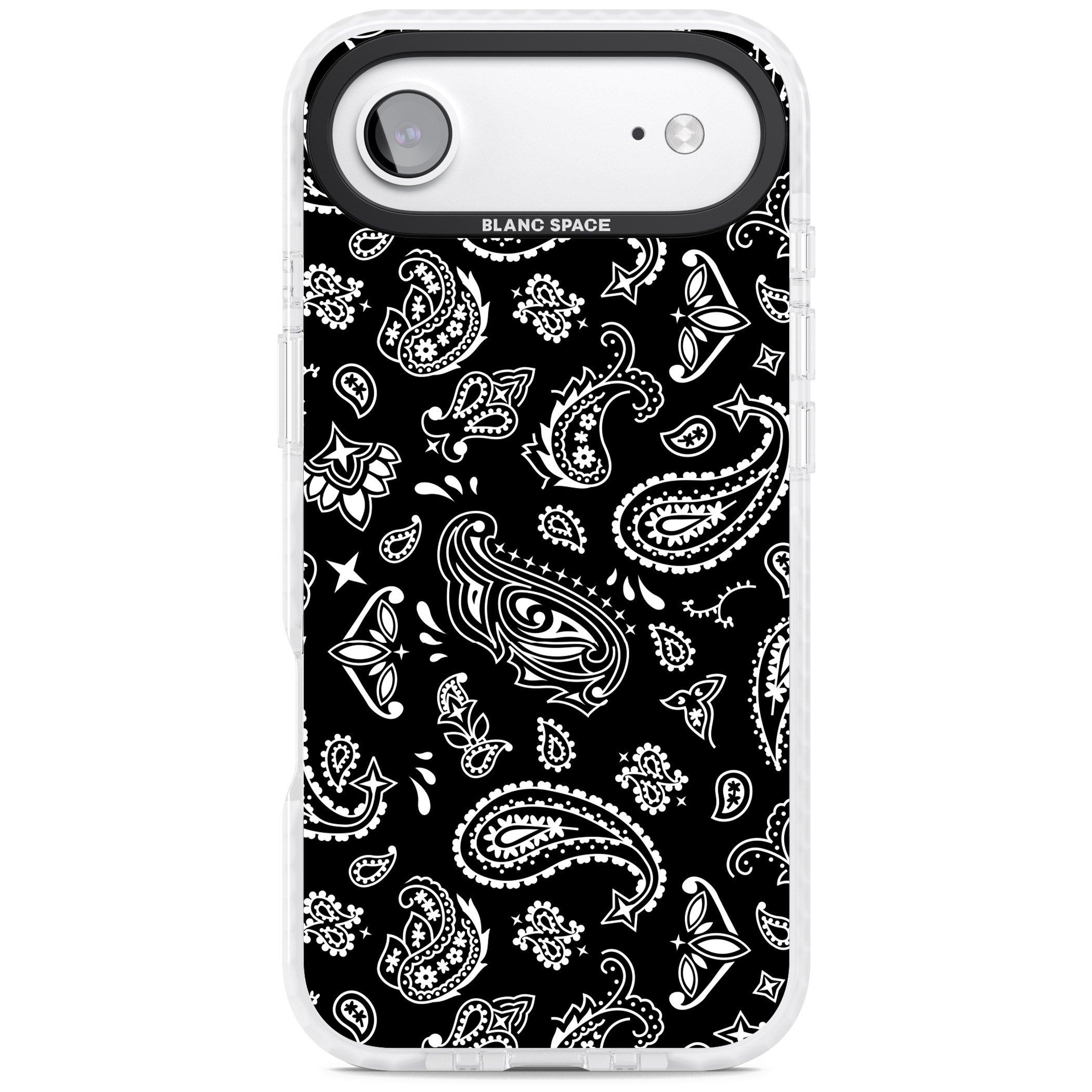 Black Bandana iPhone 17 Air Impact Clear Phone Case