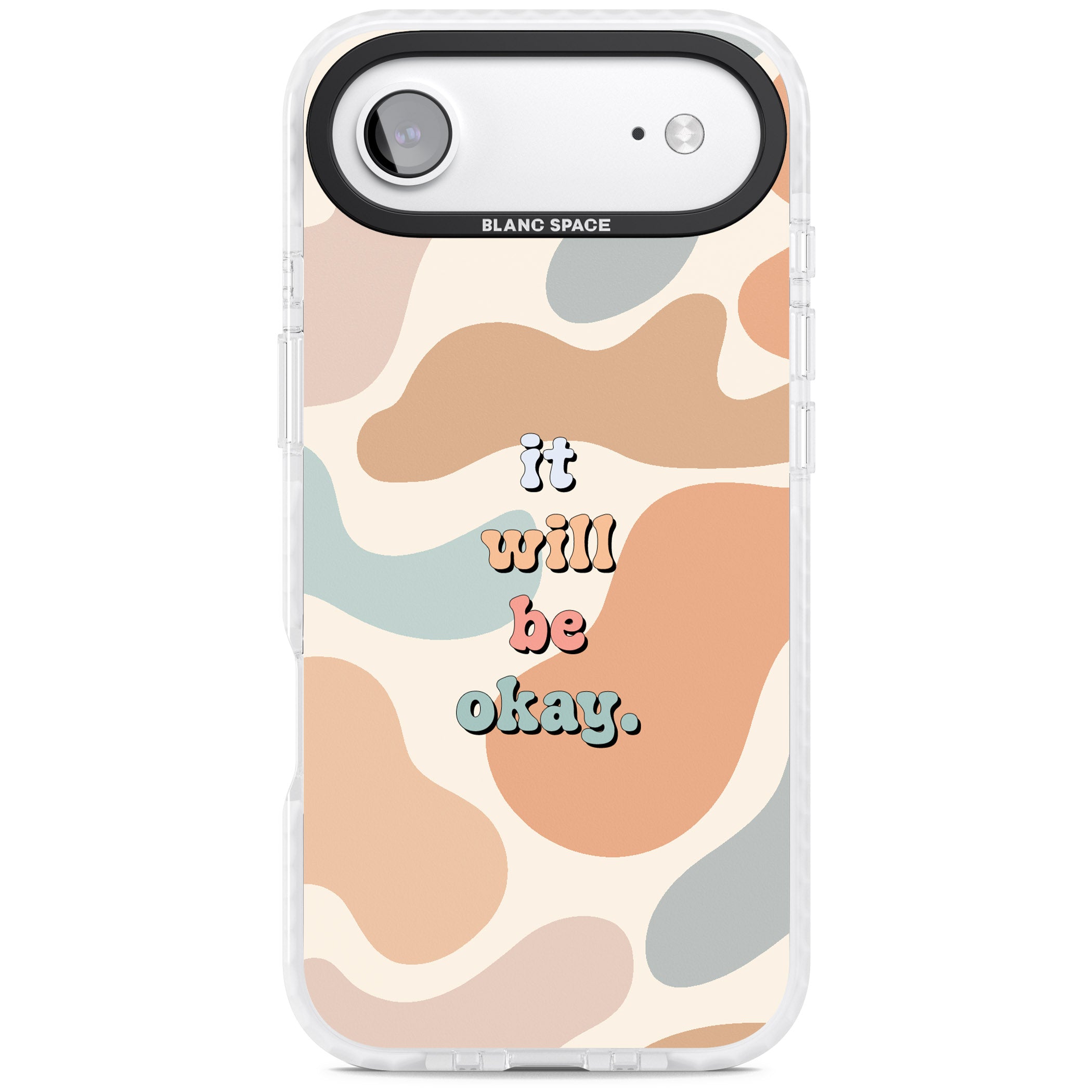 It Will Be Okay iPhone 17 Air Impact Clear Phone Case