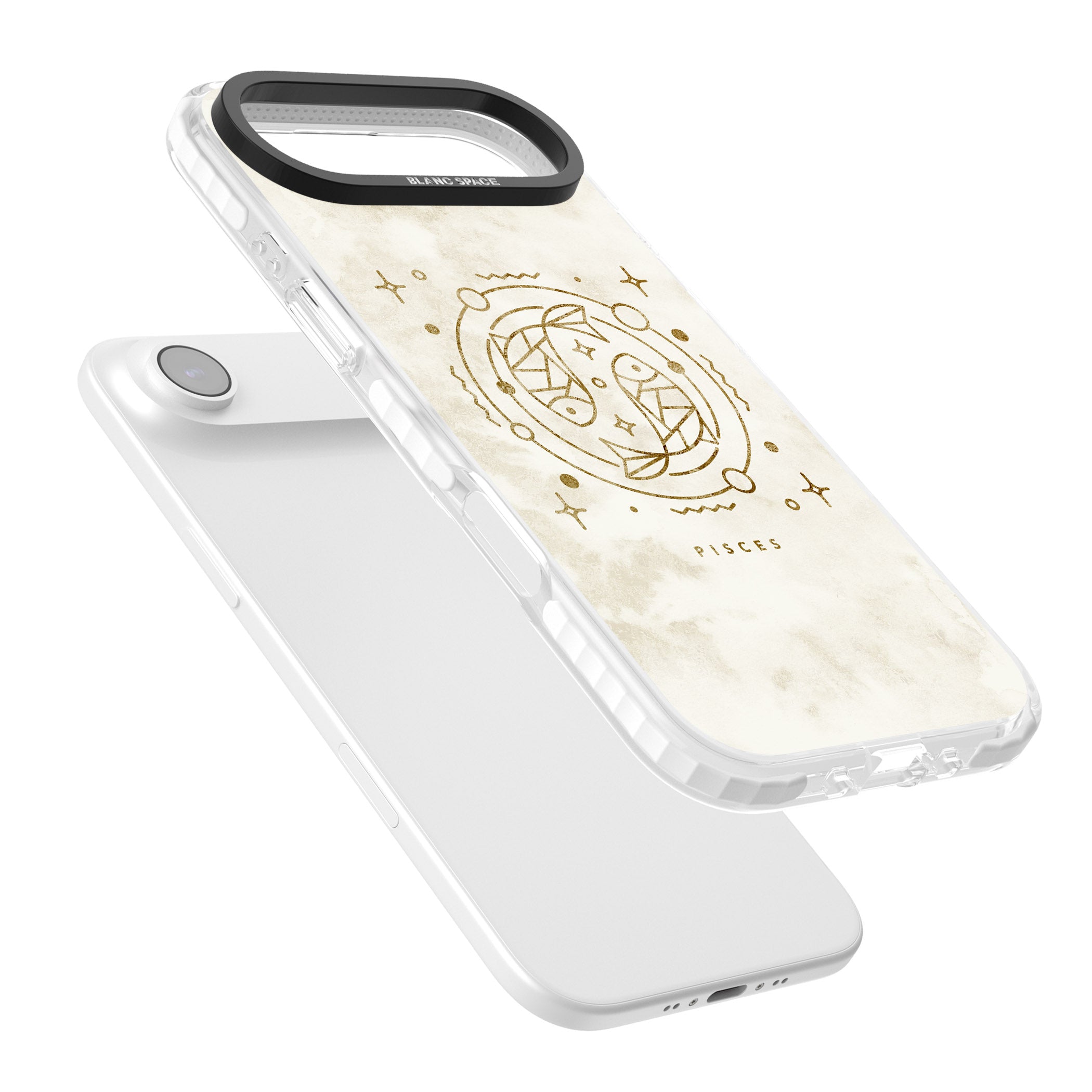 Pisces Emblem iPhone 17 Air Impact Clear Phone Case Colours