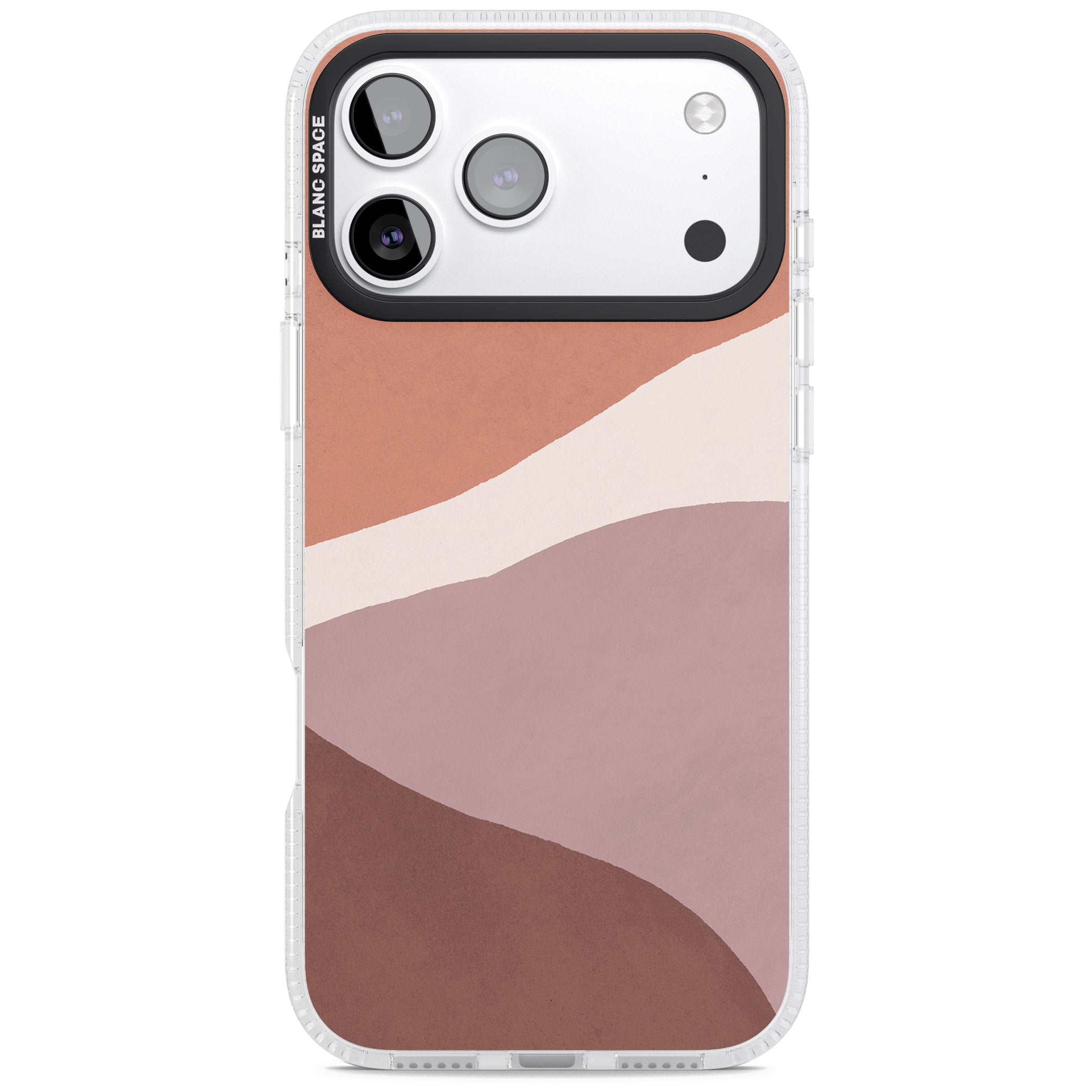Lush Abstract Watercolour Design #2 iPhone 17 Pro Impact Air Clear Phone Case