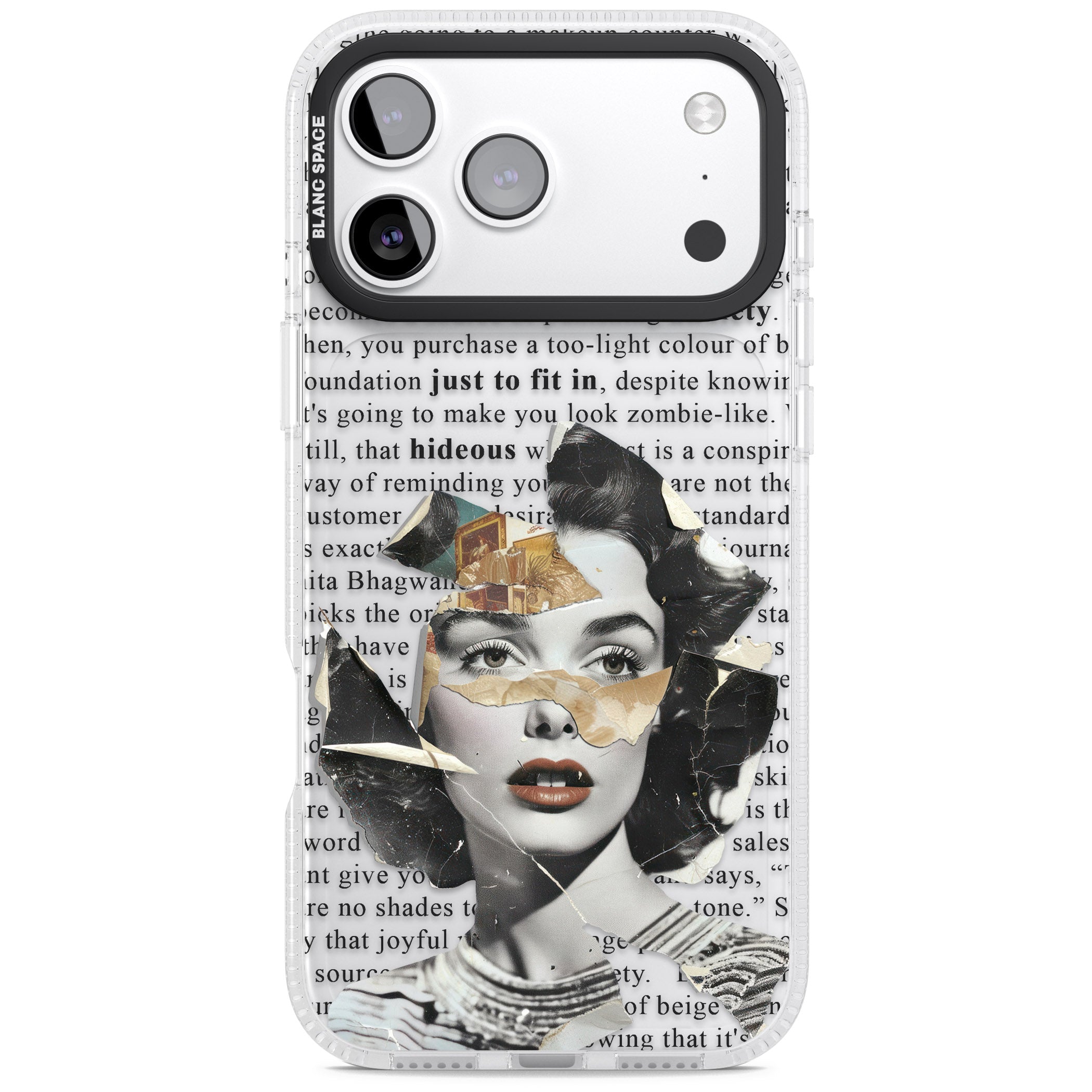 Beauty Is Within iPhone 17 Pro Max Impact Air Clear Phone Case