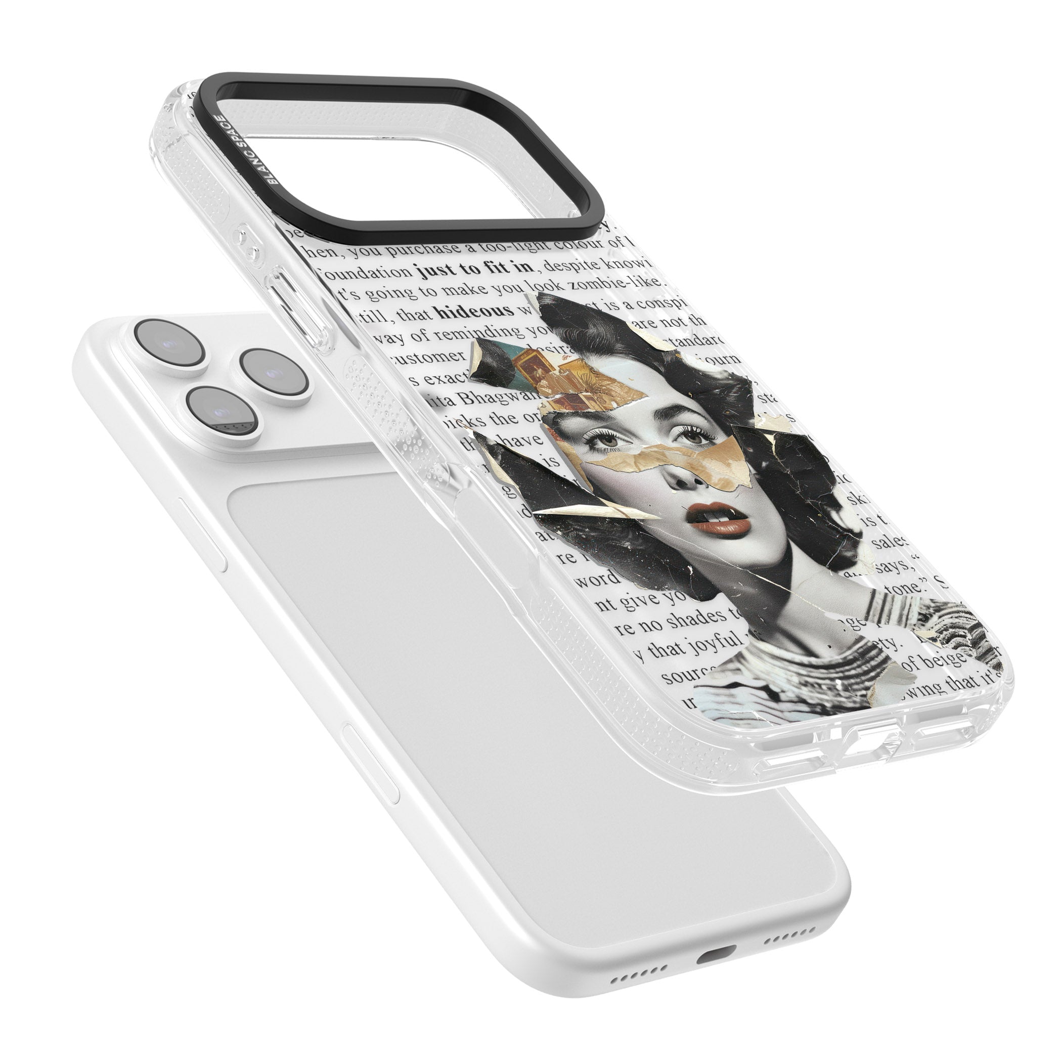 Beauty Is Within iPhone 17 Pro Max Impact Air Clear Phone Case Colours