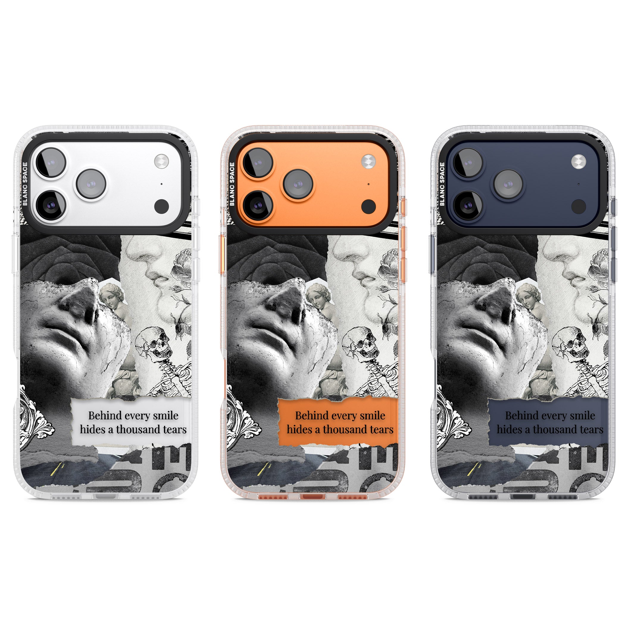 Behind Every Smile iPhone 17 Pro Impact Air Clear Phone Case APT Impact Protection