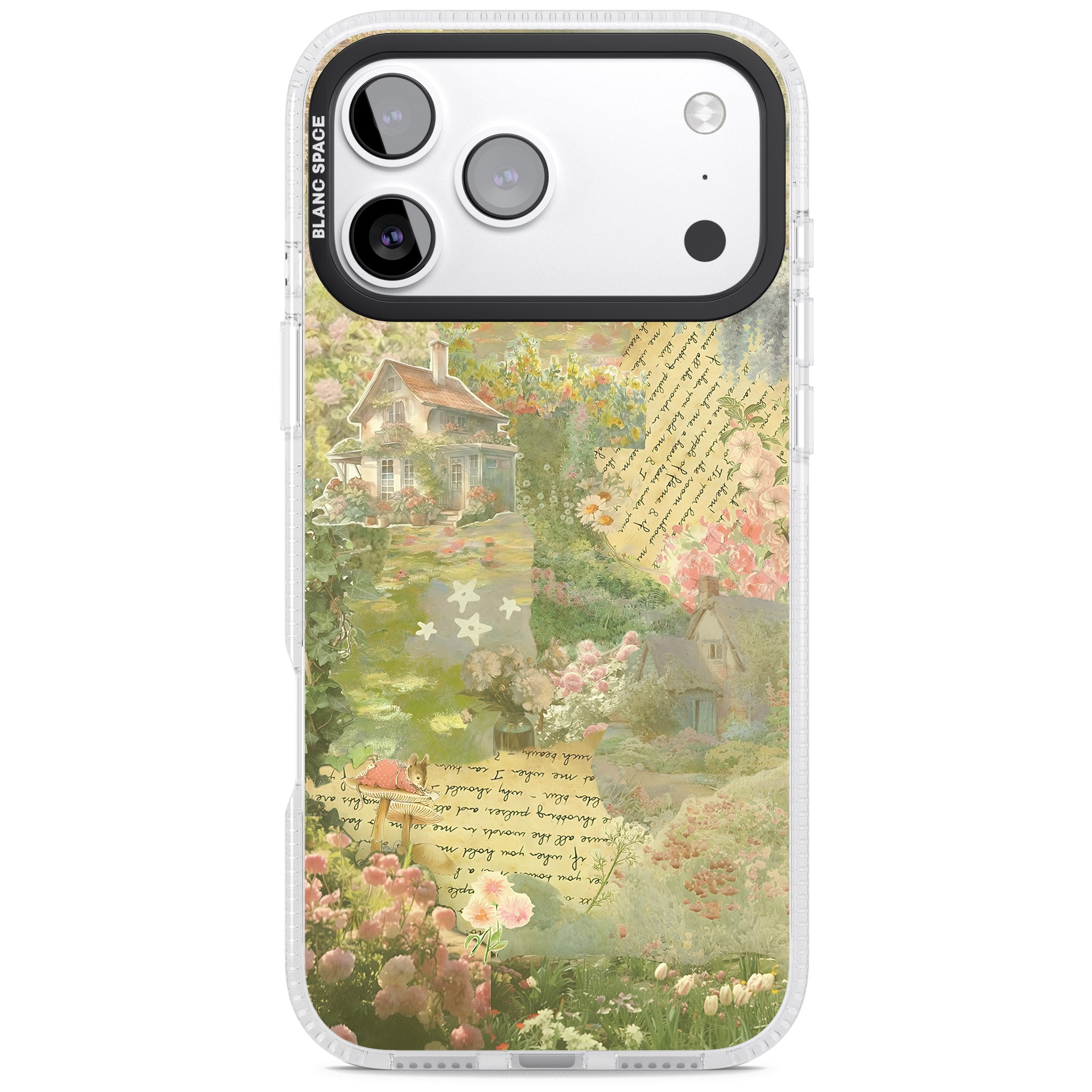 Soft Spring Collage iPhone 17 Pro Max Impact Air Clear Phone Case