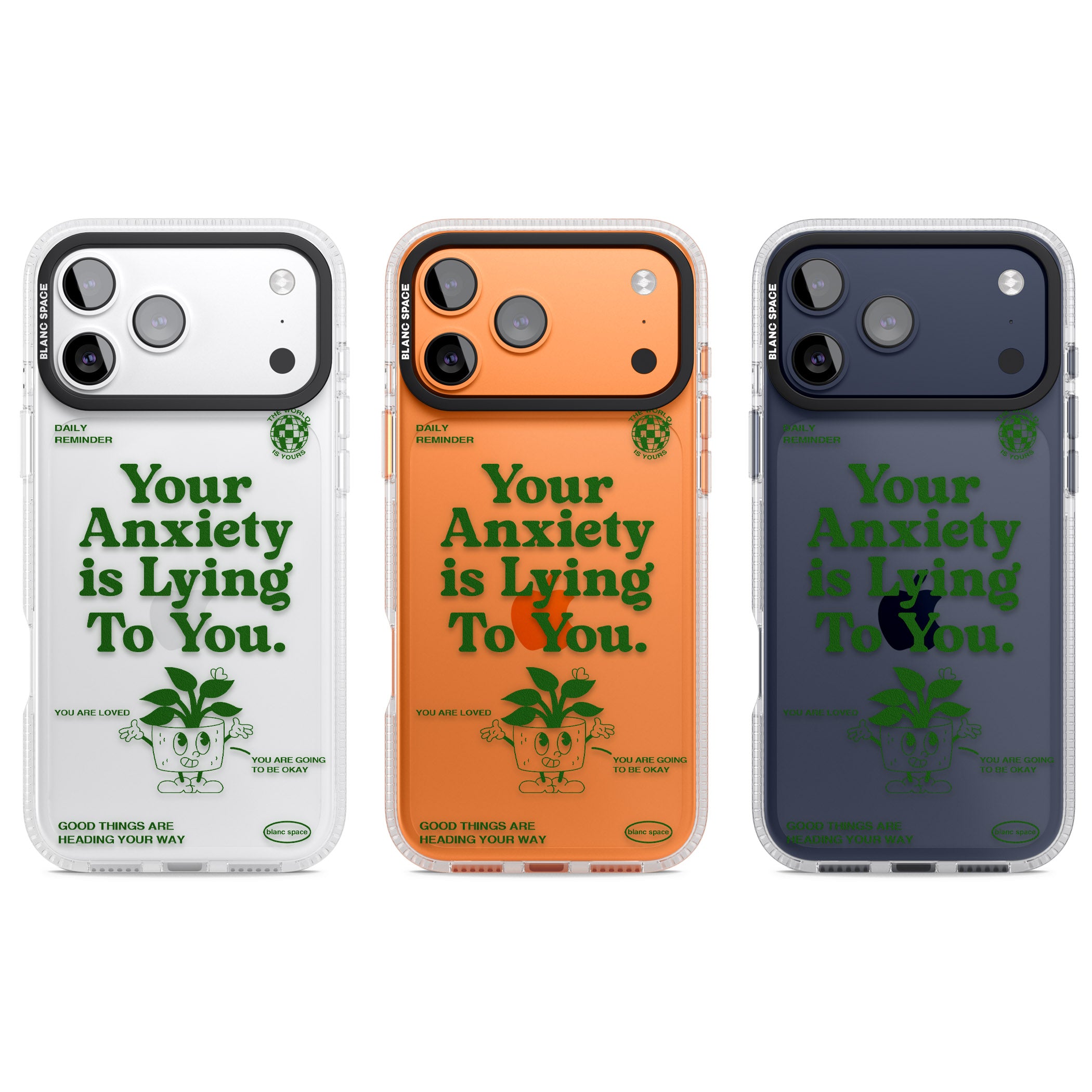 Your Anxiety Is Lying To You iPhone 17 Pro Impact Air Clear Phone Case APT Impact Protection