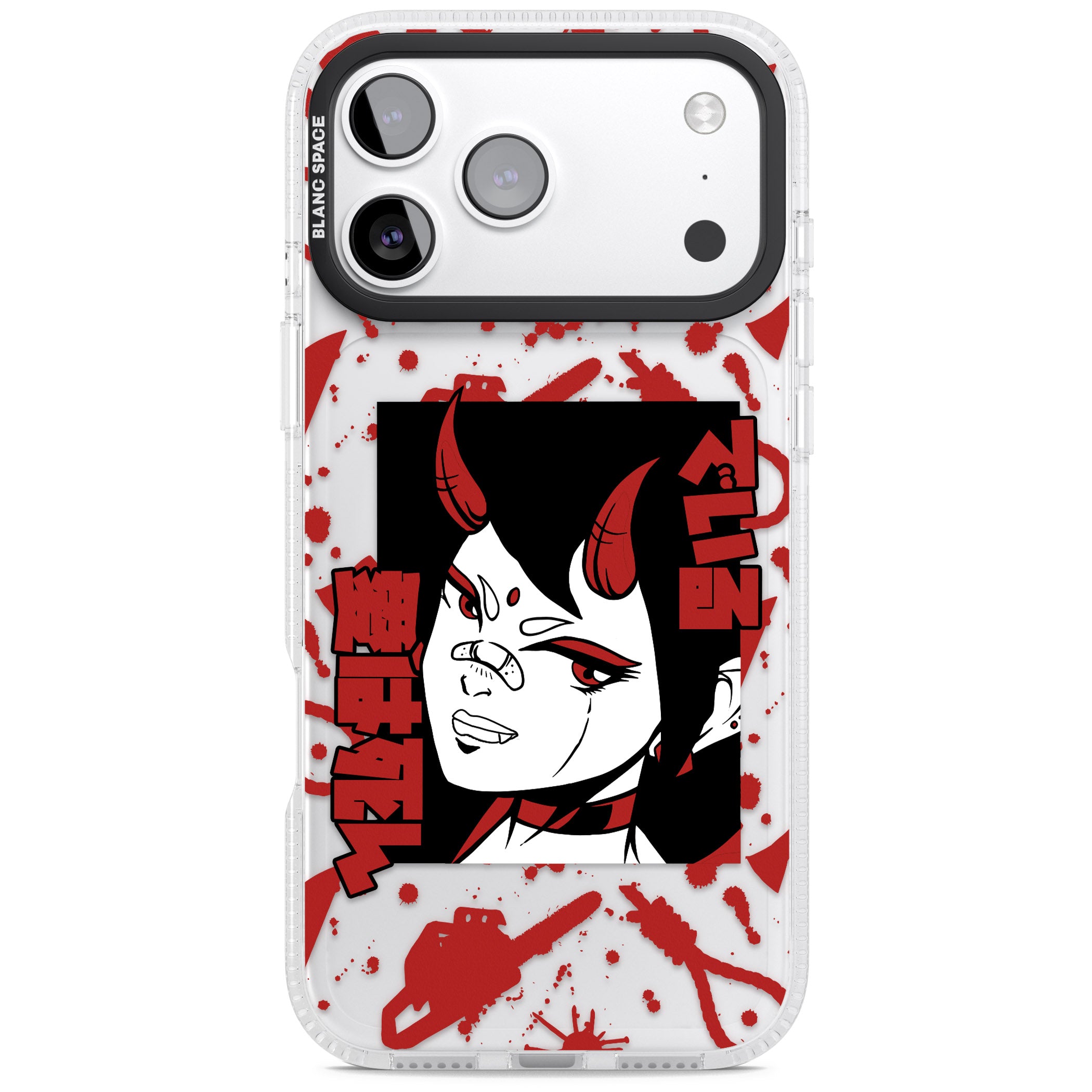 She'S A Devil iPhone 17 Pro Impact Air Clear Phone Case