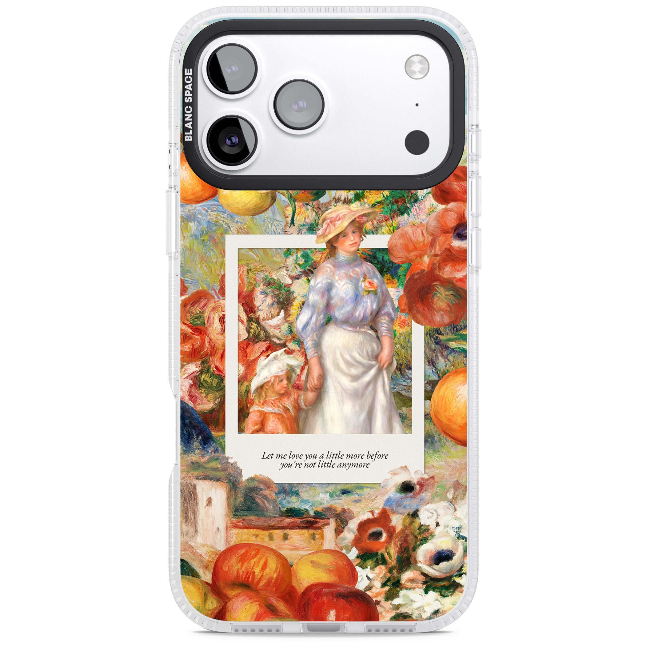 Renoir Mother & Child iPhone 17 Pro Impact Air Clear Phone Case