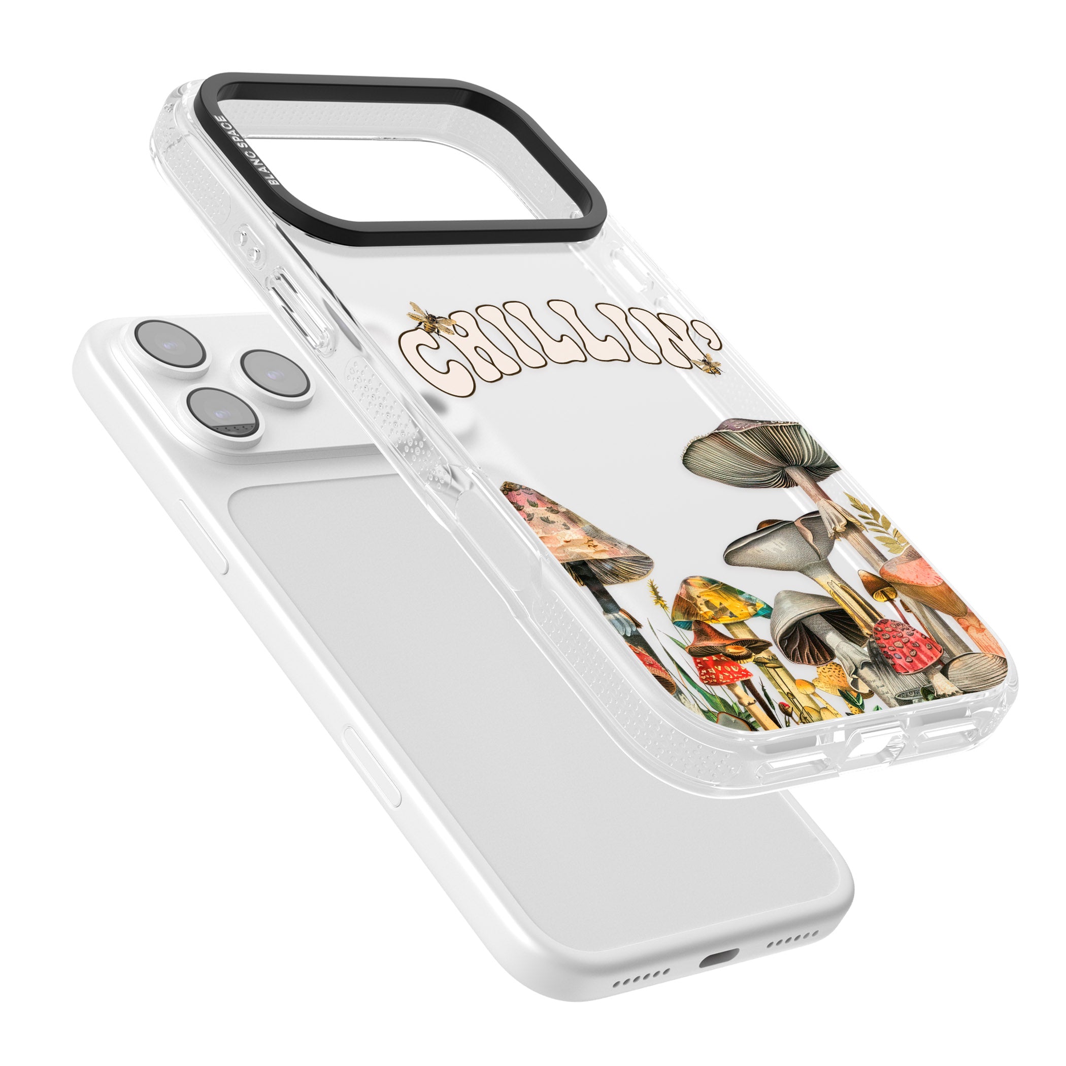 Chillin iPhone 17 Pro Max Impact Air Clear Phone Case Colours