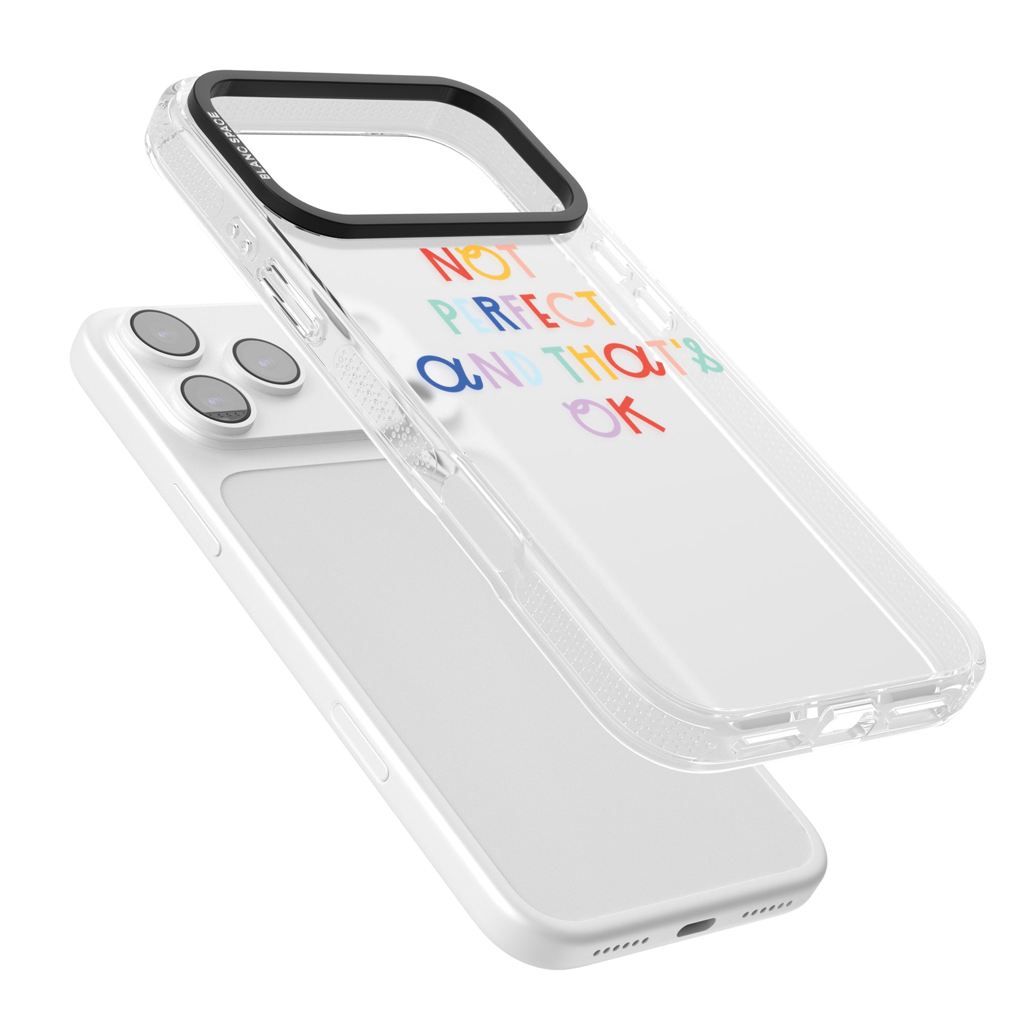 Not Perfect Clear iPhone 17 Pro Max Impact Air Clear Phone Case Colours