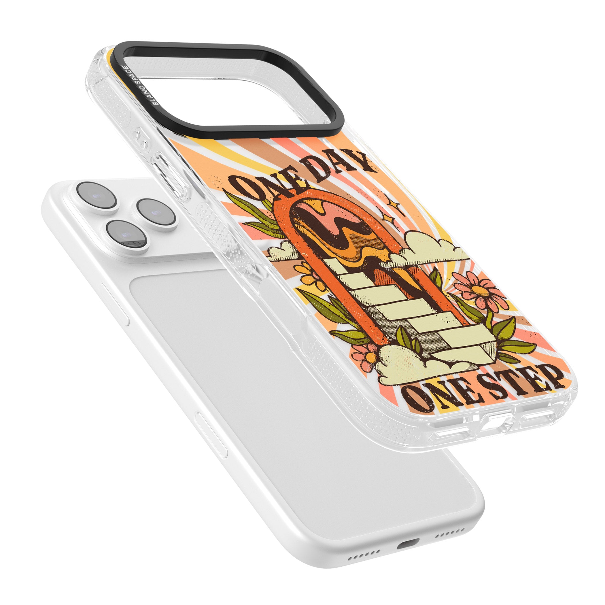 One Day One Step iPhone 17 Pro Max Impact Air Clear Phone Case Colours