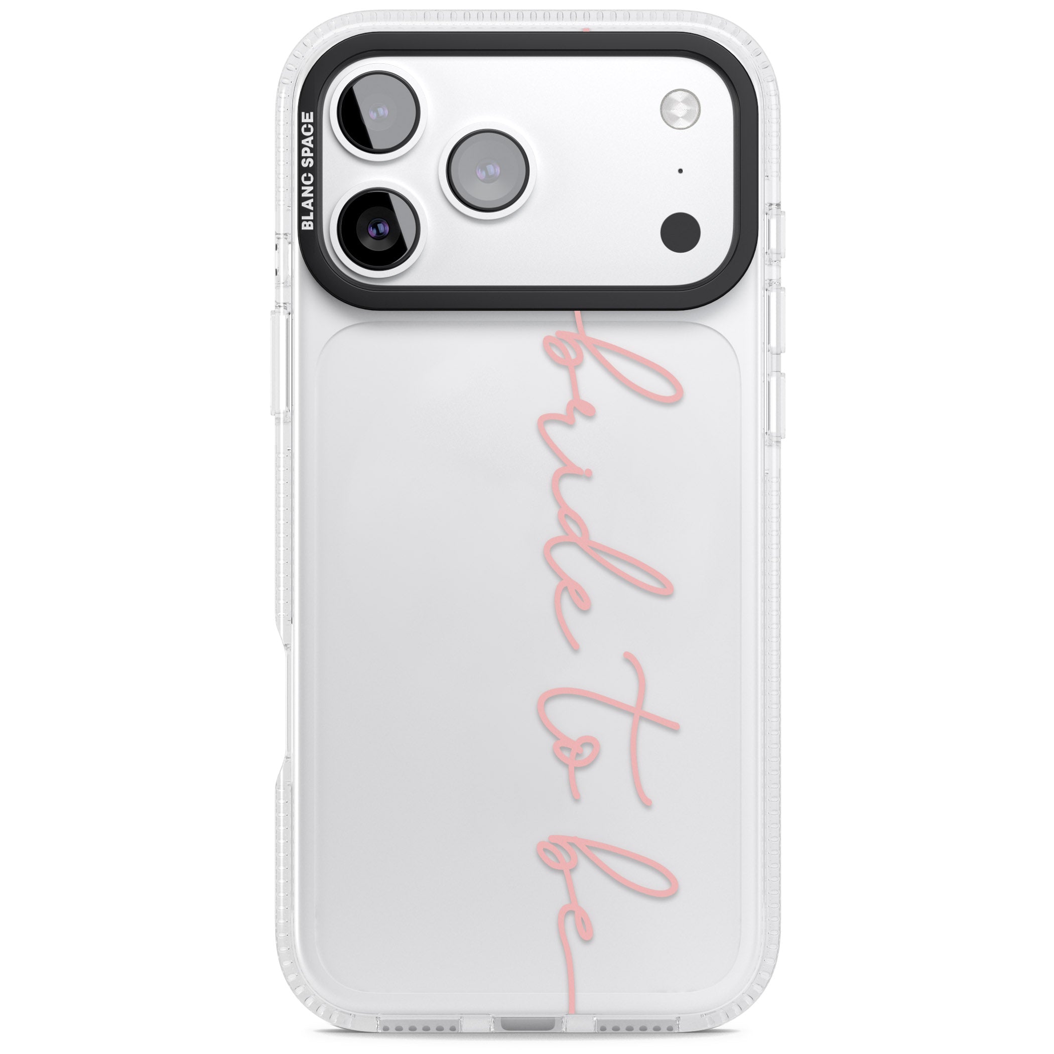 Bride To Be iPhone 17 Pro Impact Air Clear Phone Case