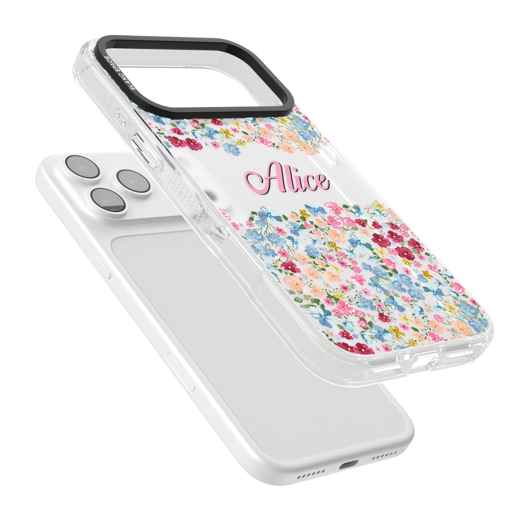 Personalised Venetian Meadow iPhone 17 Pro Max Impact Air Clear Phone Case Colours