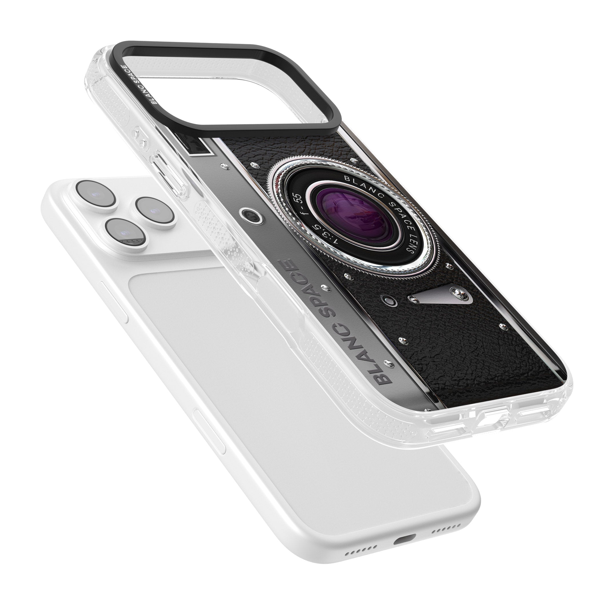 Vintage Retro Classic Camera iPhone 17 Pro Max Impact Air Clear Phone Case Colours