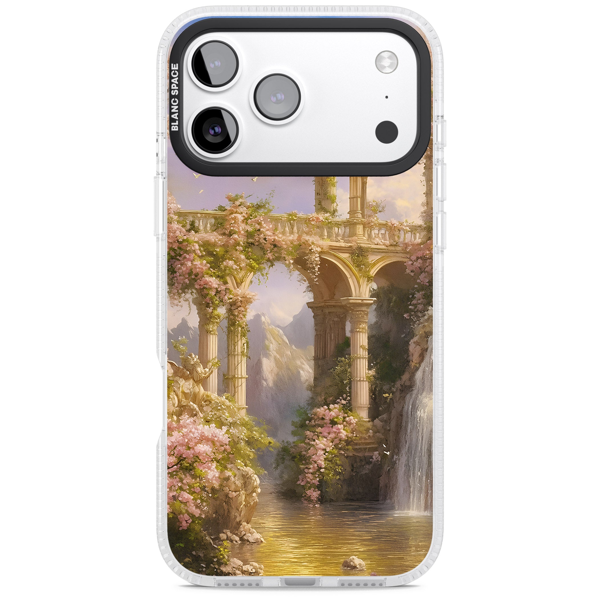 Castle River iPhone 17 Pro Impact Air Clear Phone Case