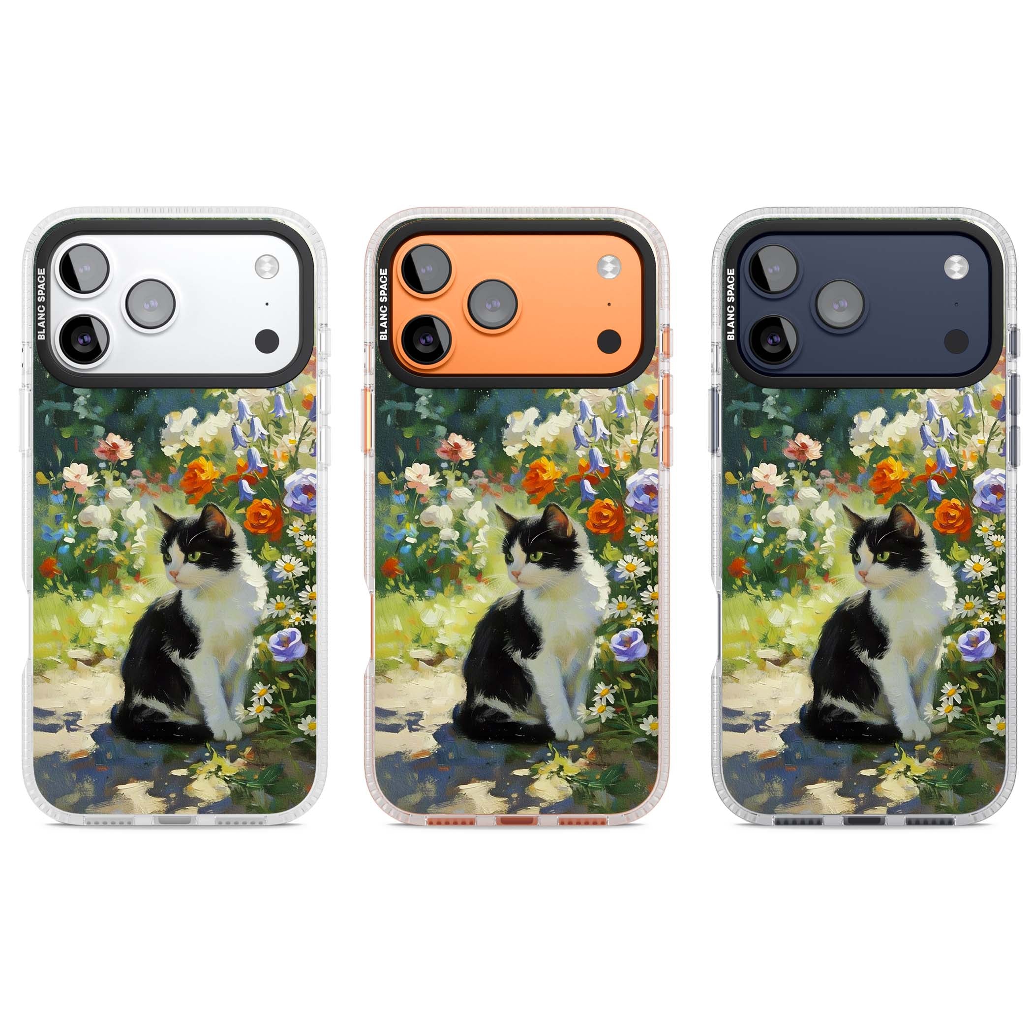 Cat In The Meadow for her iPhone case | Clear Case Impact Air case for iPhone 17 Pro, iPhone 17 Pro Max