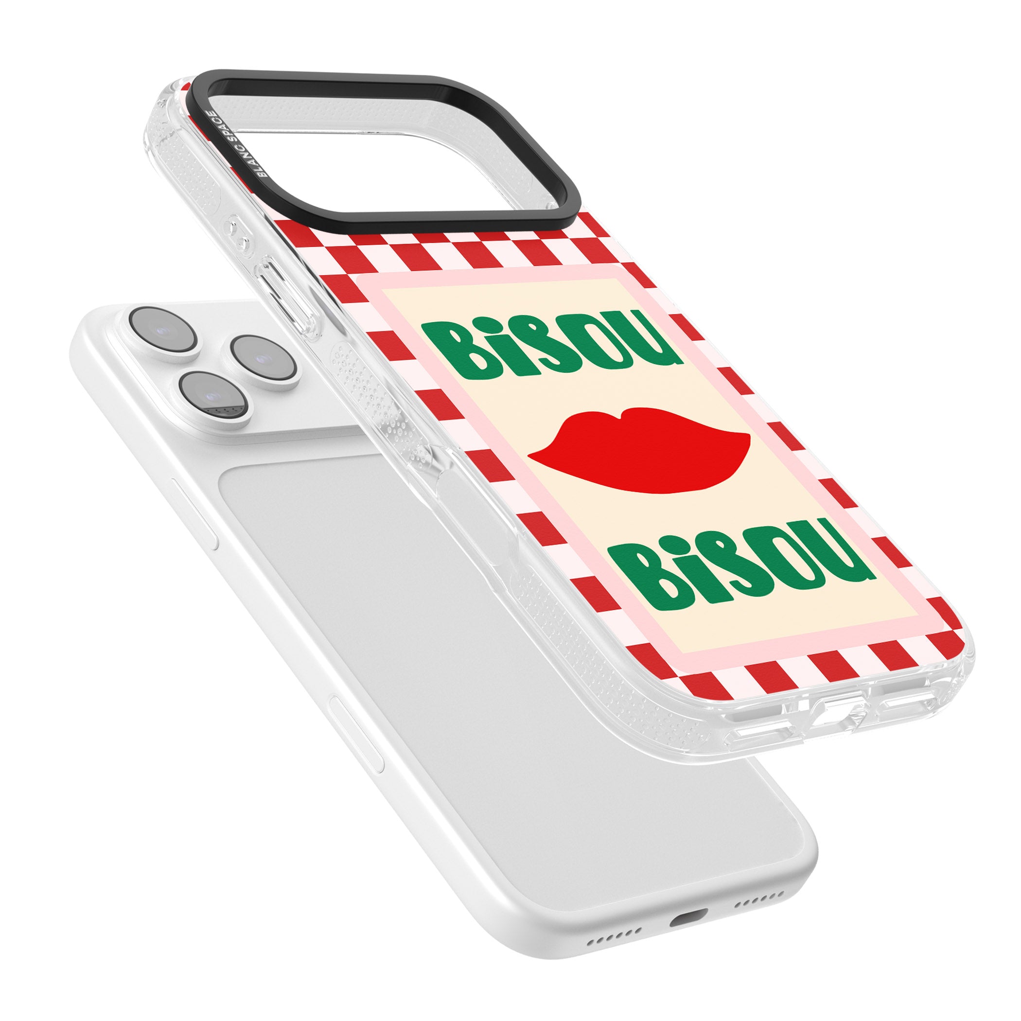 Bisou iPhone 17 Pro Impact Air Clear Phone Case Colours