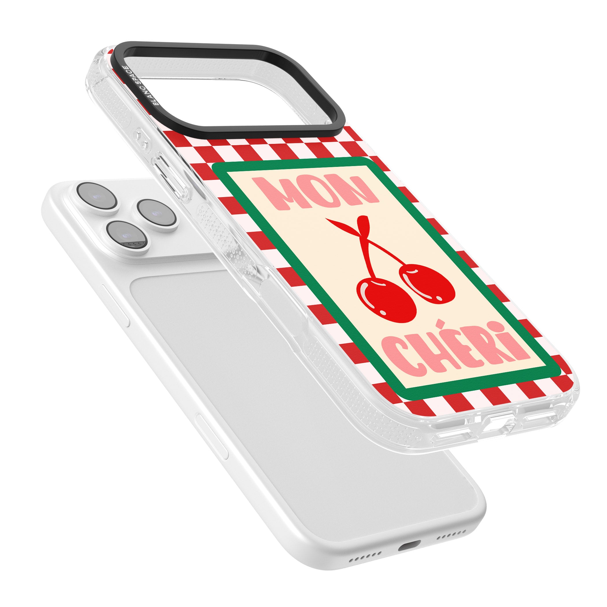 Mon Cheri iPhone 17 Pro Impact Air Clear Phone Case Colours