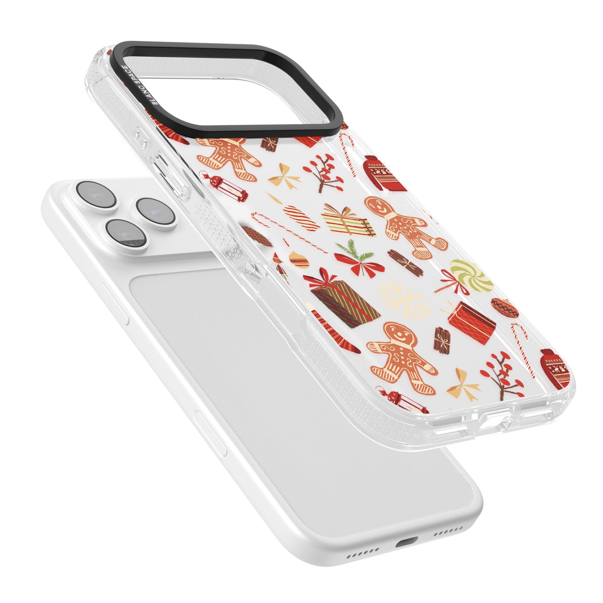 Christmas Assortments iPhone 17 Pro Impact Air Clear Phone Case Colours