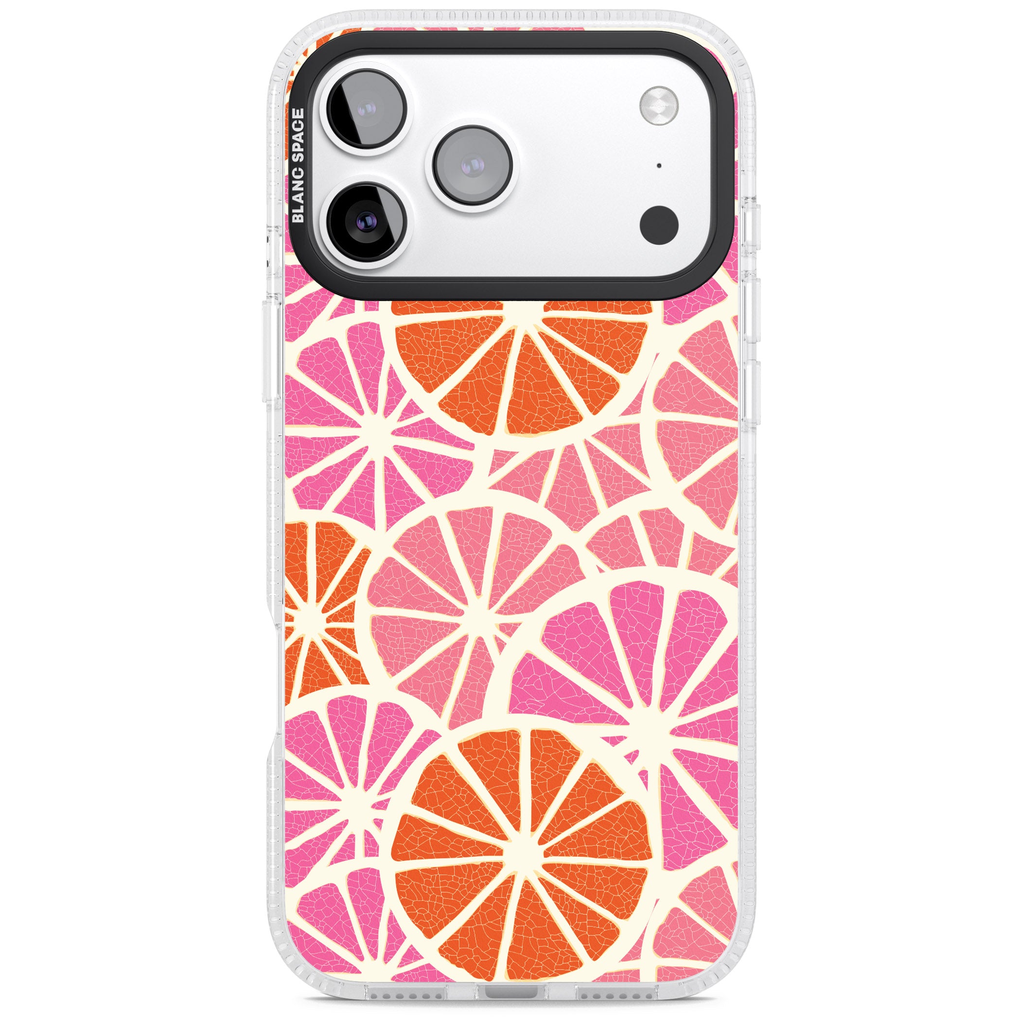 Citrus Slices iPhone 17 Pro Impact Air Clear Phone Case