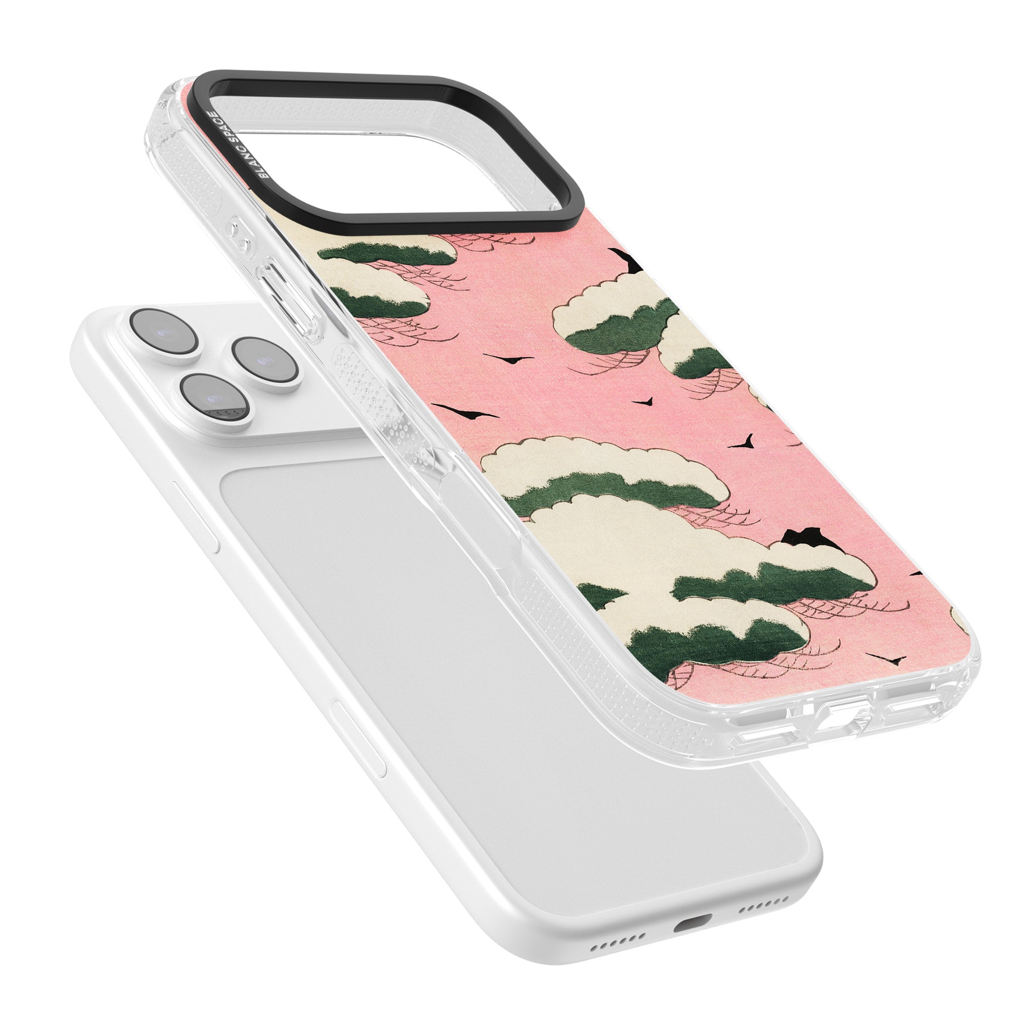Japanese Pink Sky iPhone 17 Pro Max Impact Air Clear Phone Case Colours
