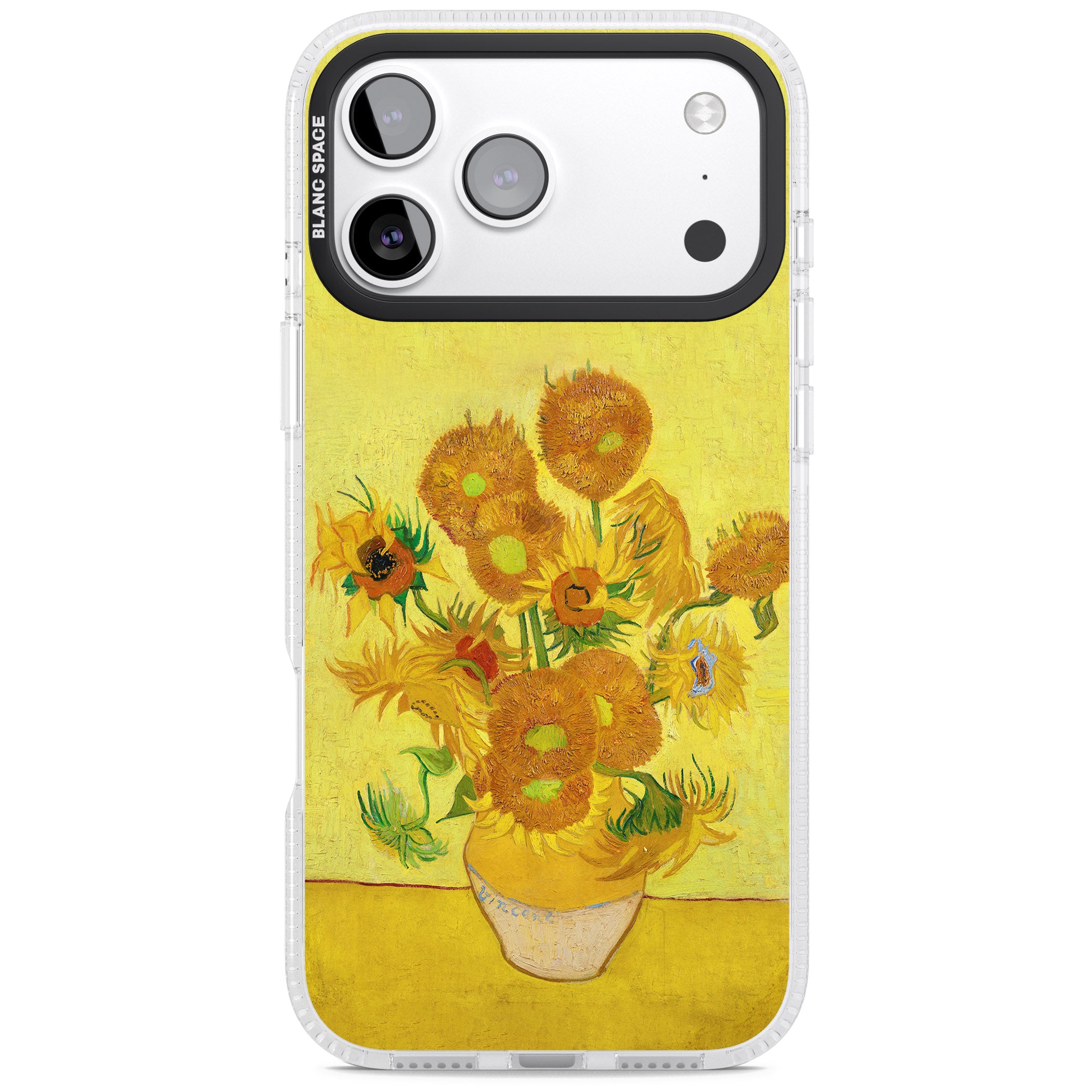 Sunflowers iPhone 17 Pro Impact Air Clear Phone Case