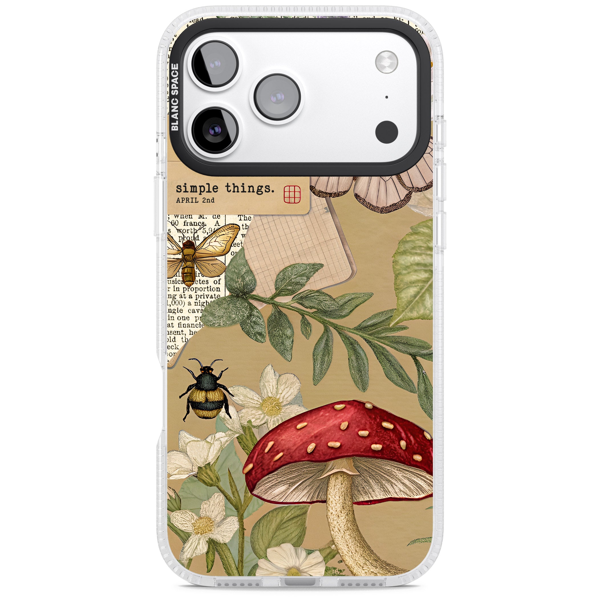 Simple Things iPhone 17 Pro Impact Air Clear Phone Case