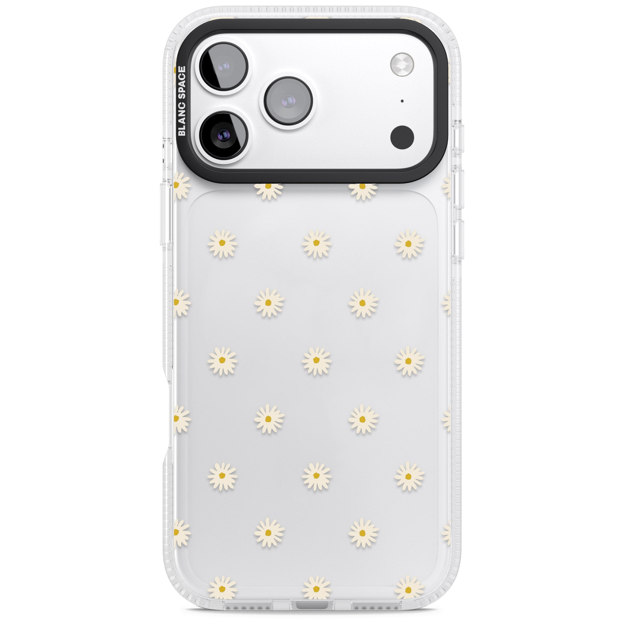Daisy Pop Floral iPhone 17 Pro Max Impact Air Clear Phone Case