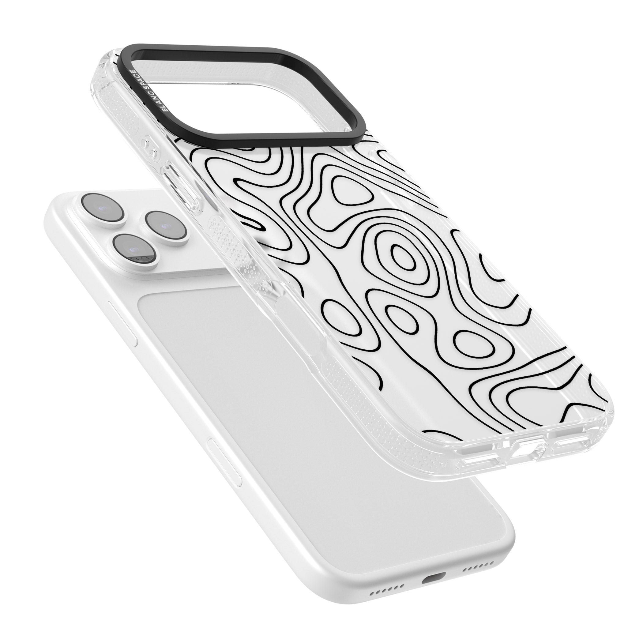 Damascus Steel iPhone 17 Pro Max Impact Air Clear Phone Case Colours