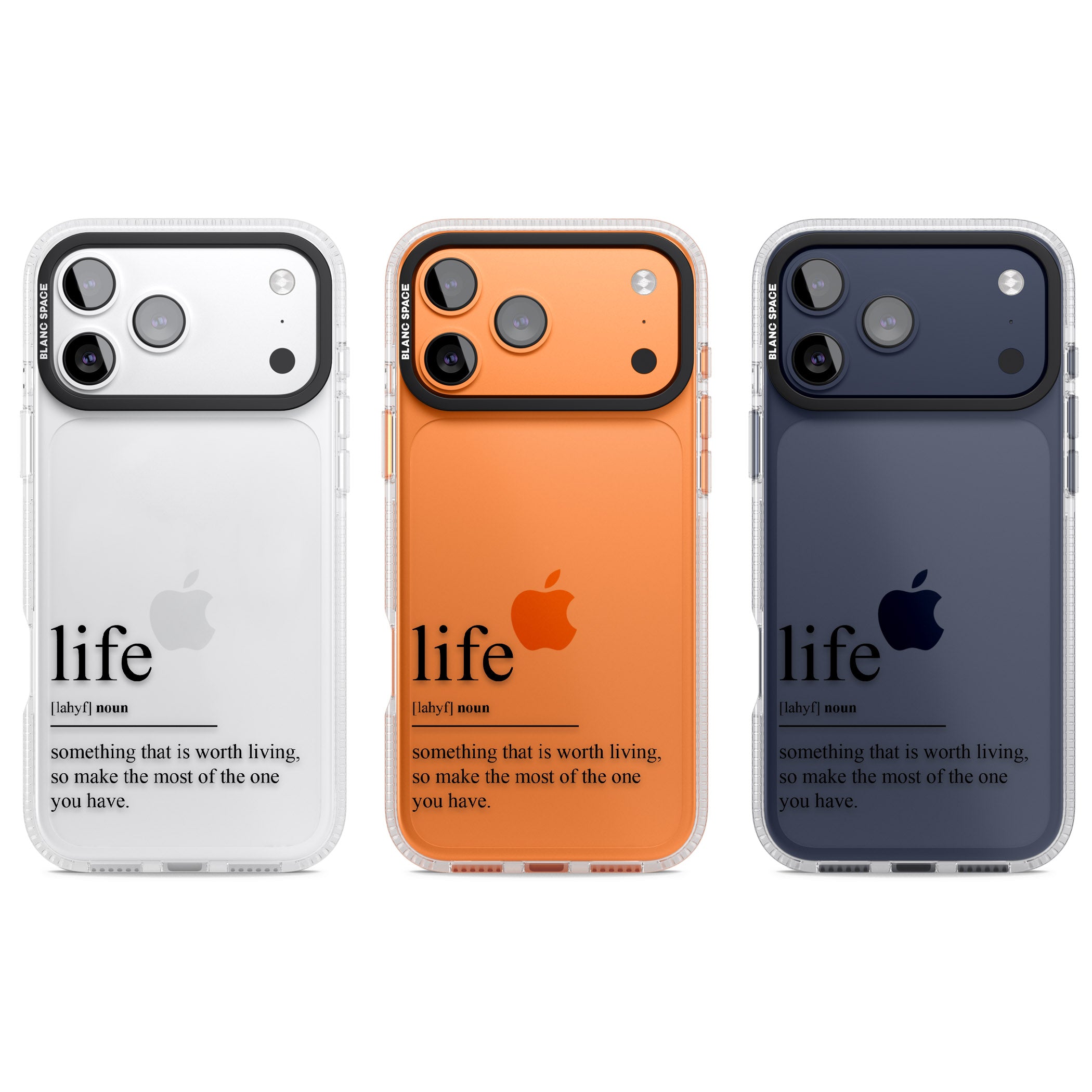 Life iPhone 17 Pro Impact Air Clear Phone Case APT Impact Protection