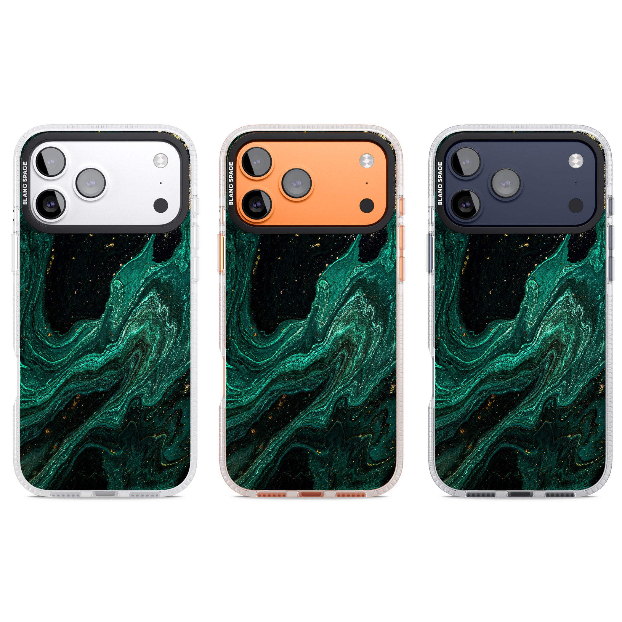 Emerald Lagoon iPhone 17 Pro Impact Air Clear Phone Case APT Impact Protection