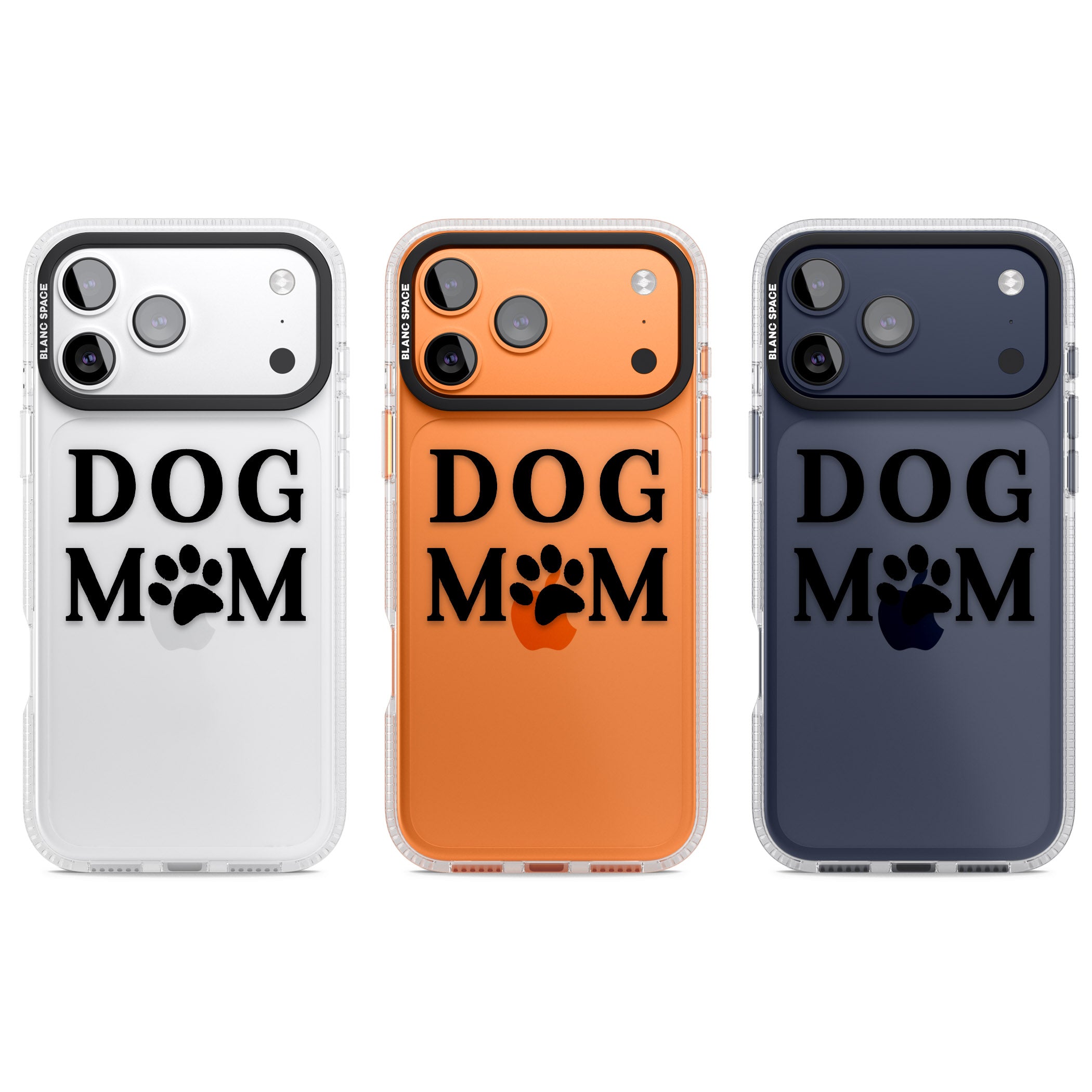 Dog Mom iPhone 17 Pro Impact Air Clear Phone Case APT Impact Protection