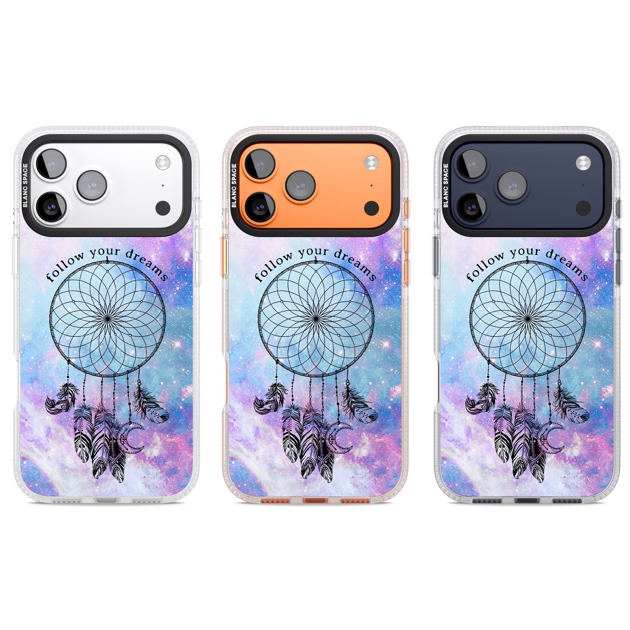 Galaxy Dreamcatcher iPhone 17 Pro Impact Air Clear Phone Case APT Impact Protection