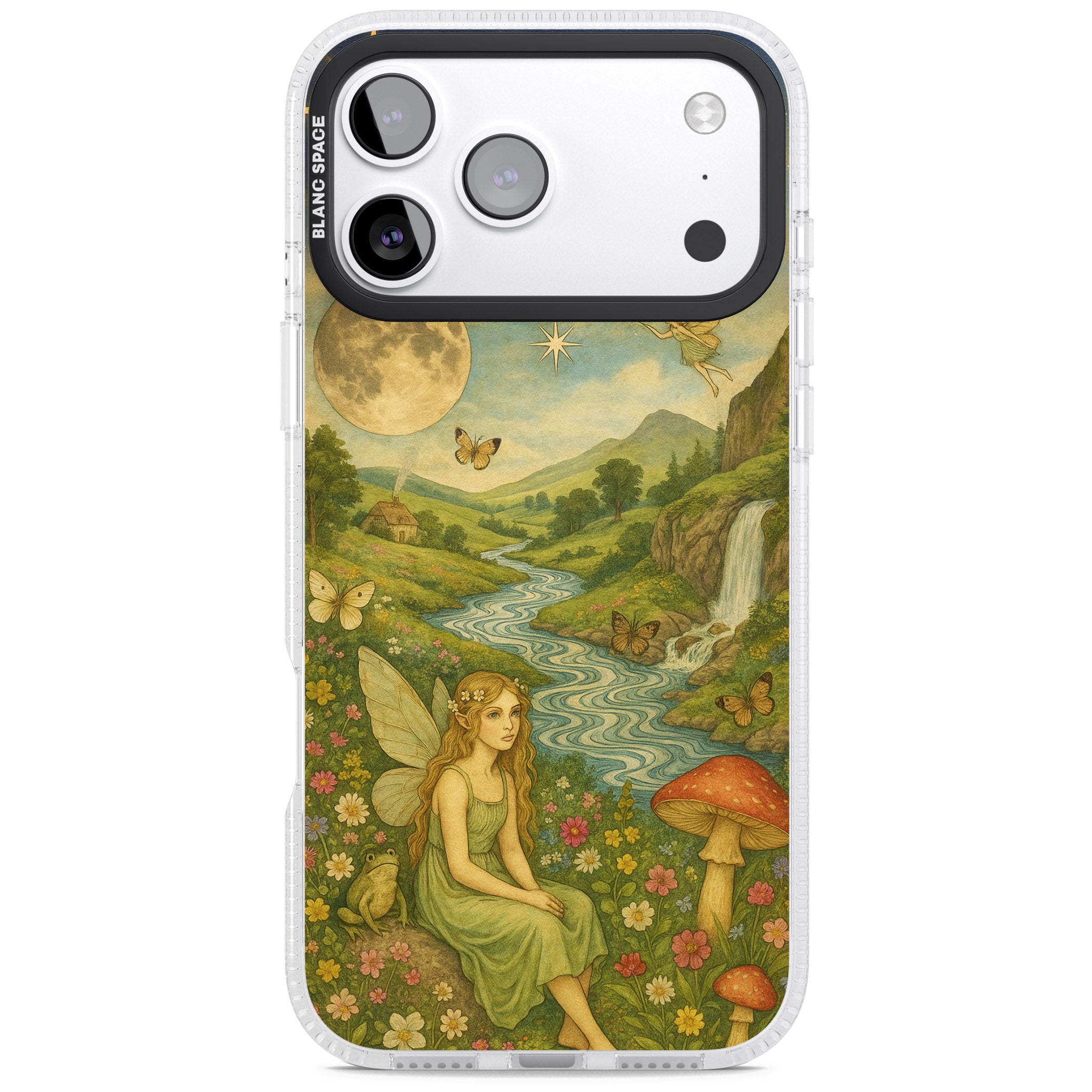Nature Fairy iPhone 17 Pro Max Impact Air Clear Phone Case