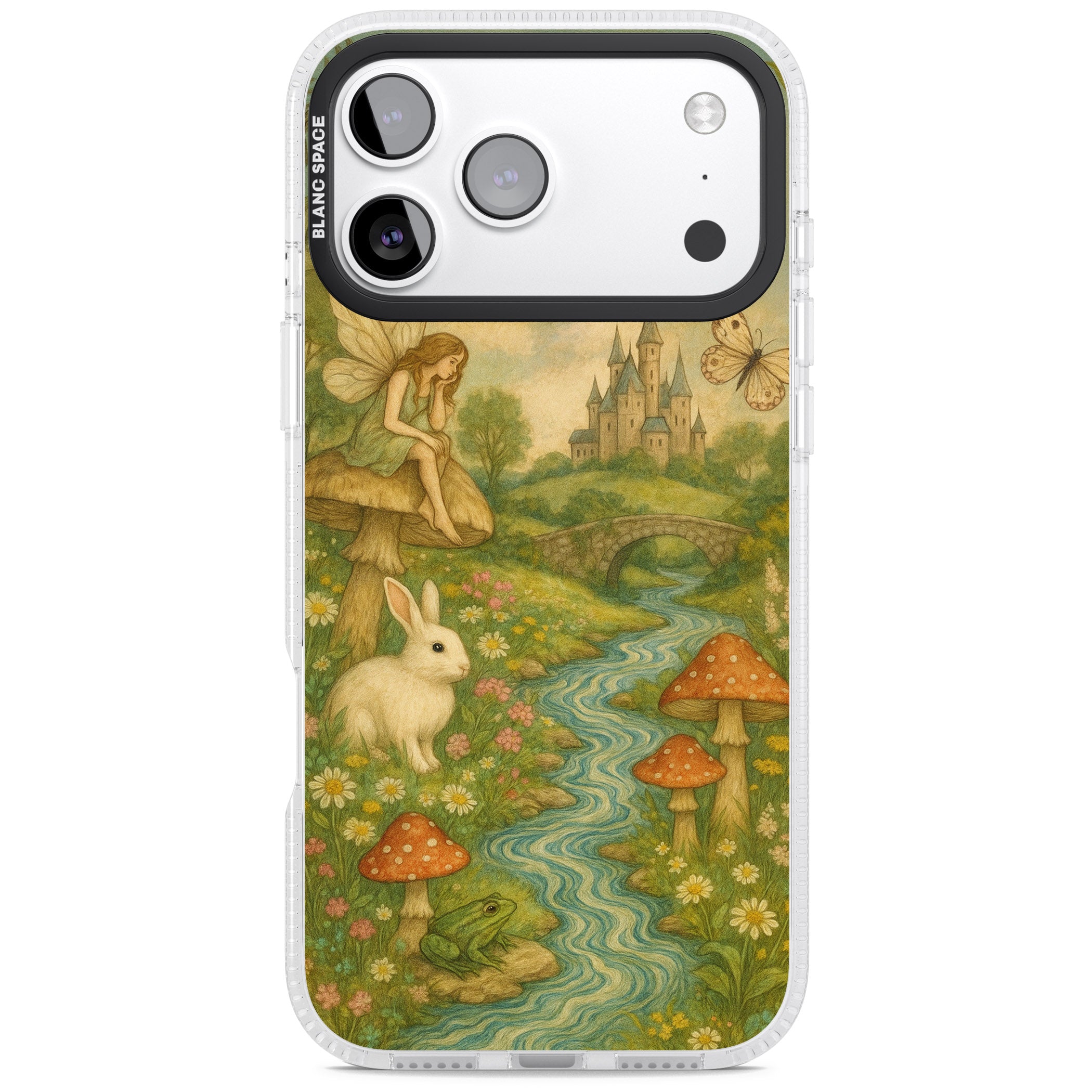 Castle Fairy iPhone 17 Pro Impact Air Clear Phone Case