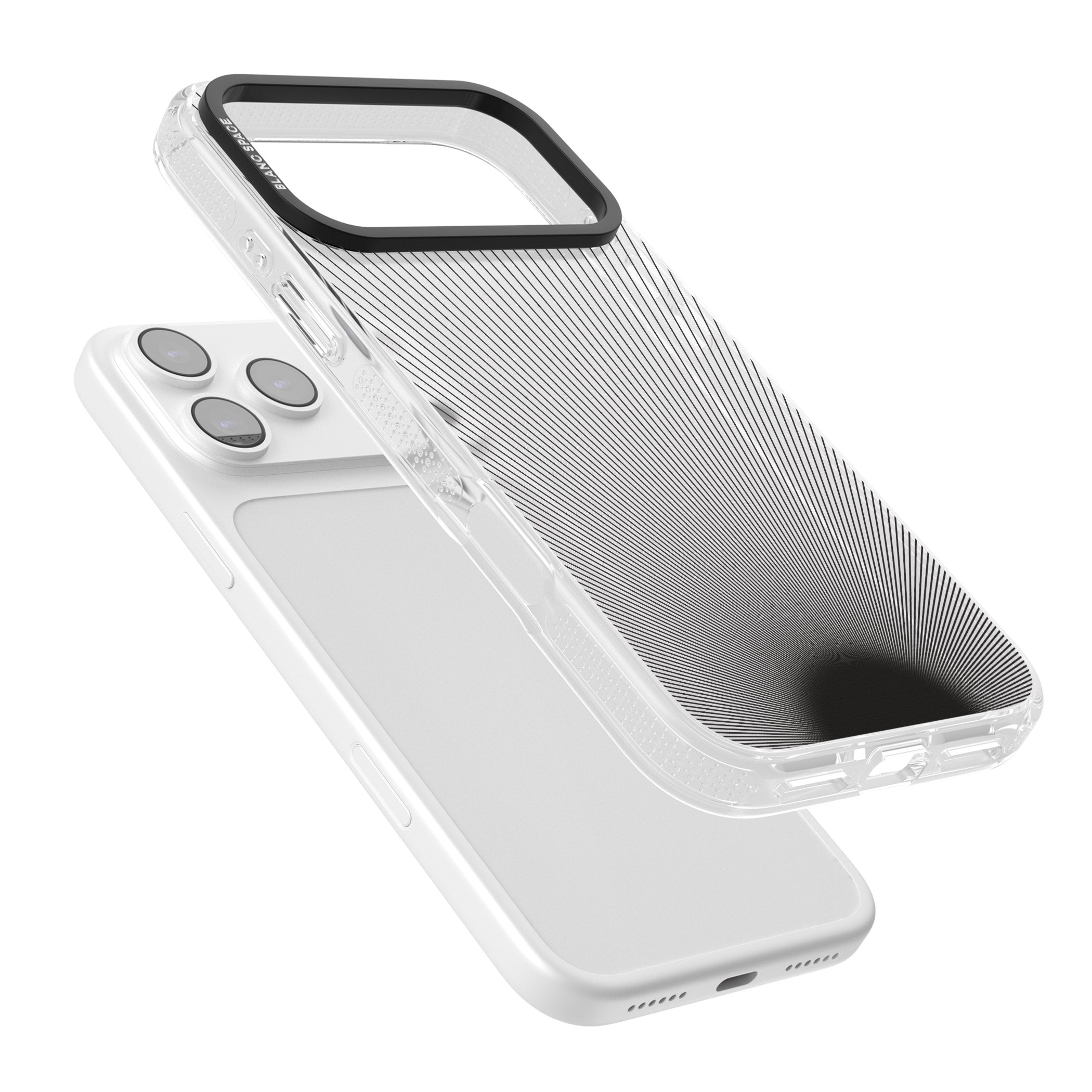 Linear Sunburst iPhone 17 Pro Impact Air Clear Phone Case Colours