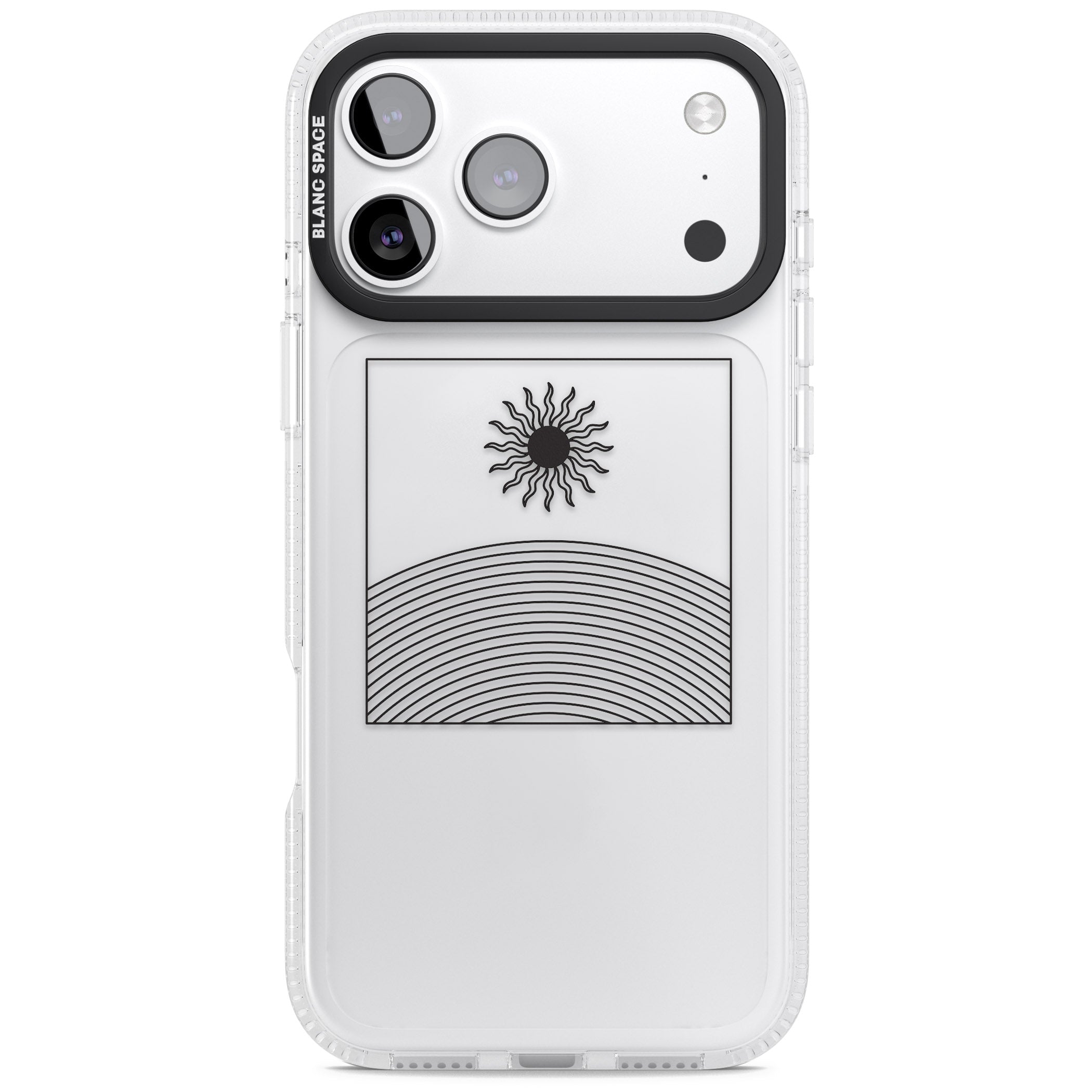Cosmic Radiance iPhone 17 Pro Max Impact Air Clear Phone Case