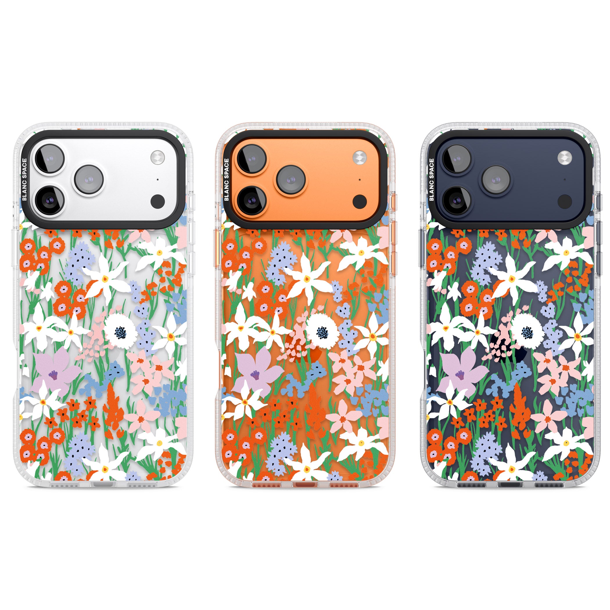 Floral Bouquet: Vibrant Blooms iPhone 17 Pro Impact Air Clear Phone Case APT Impact Protection