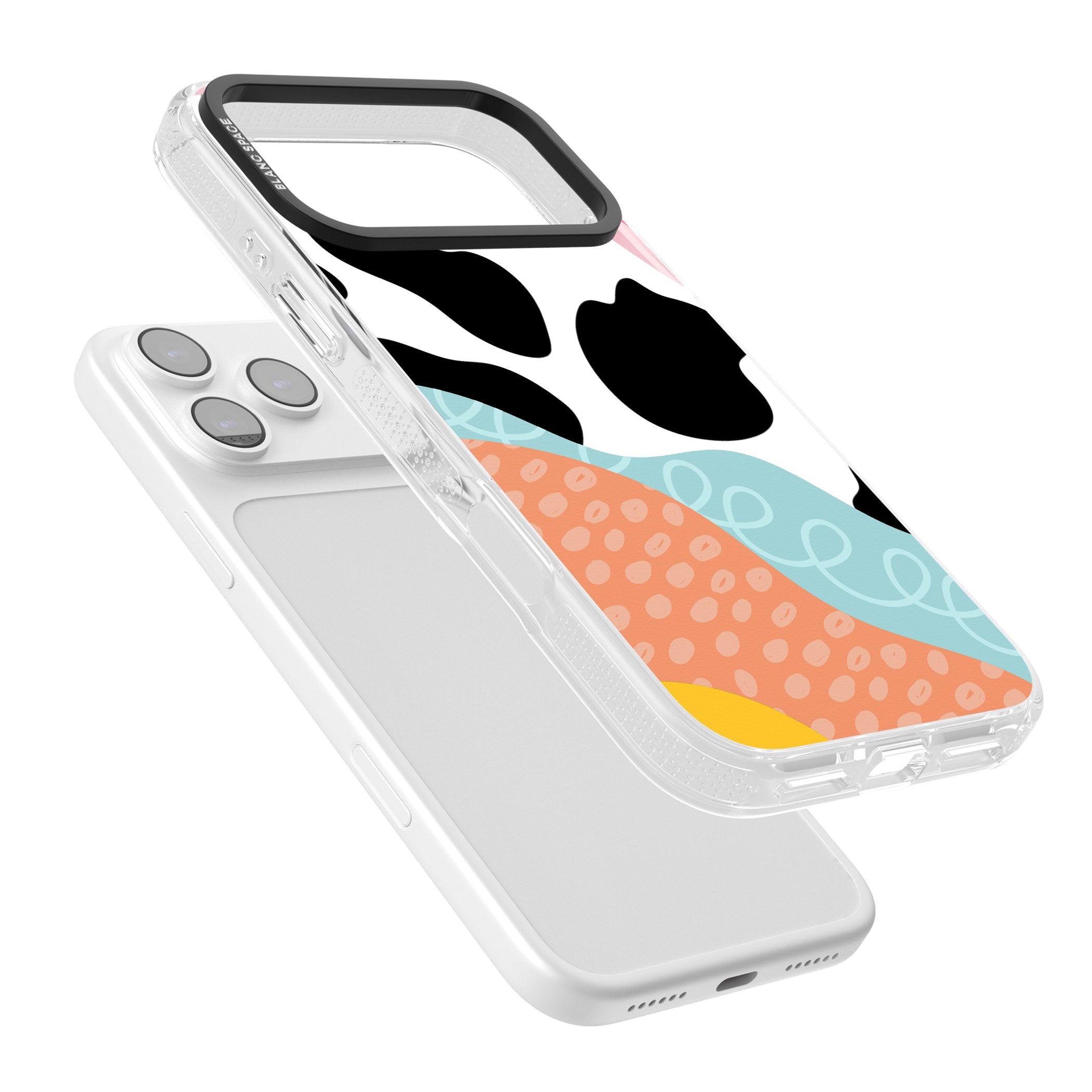 Abstract Elegance iPhone 17 Pro Max Impact Air Clear Phone Case Colours