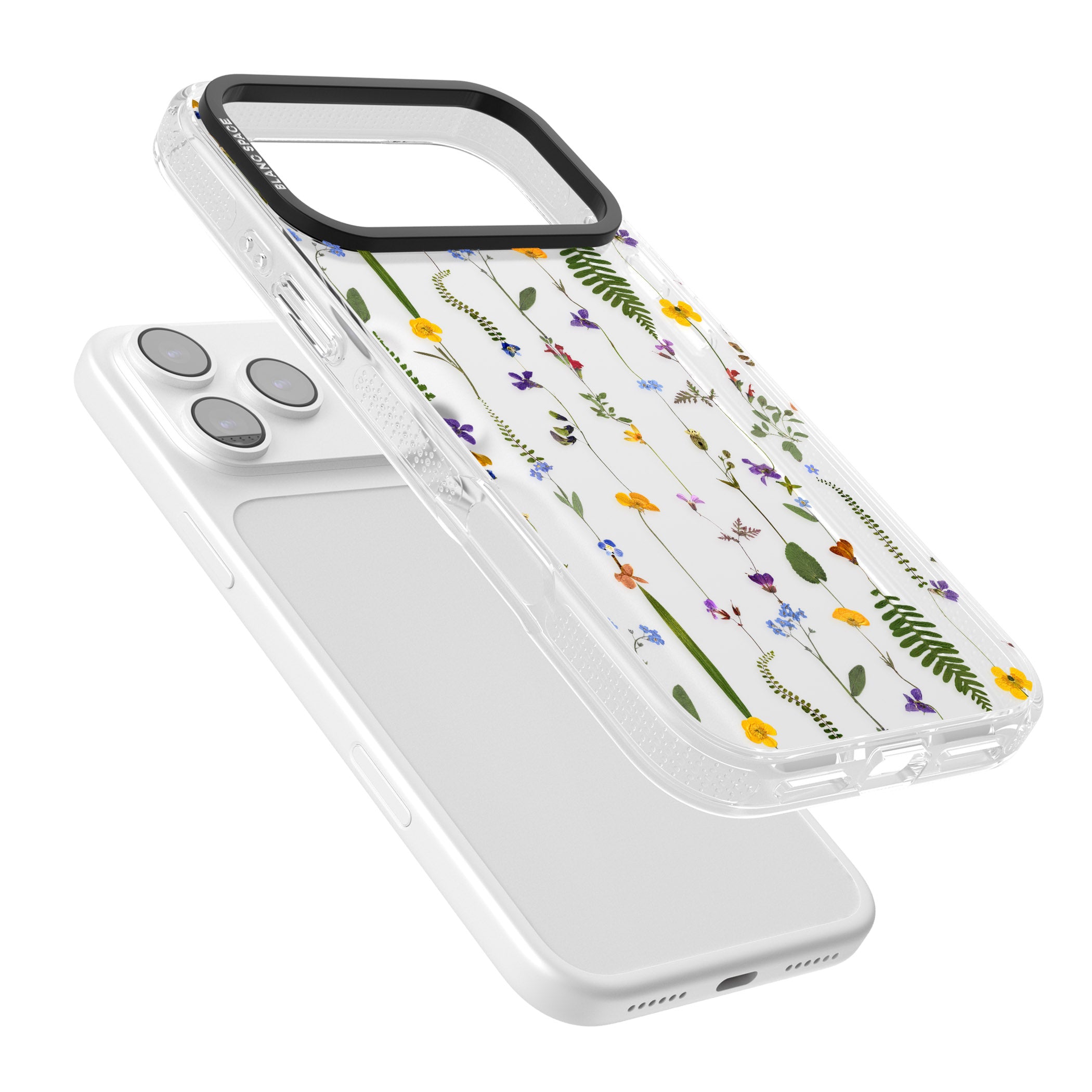 Wildflower Chain iPhone 17 Pro Max Impact Air Clear Phone Case Colours