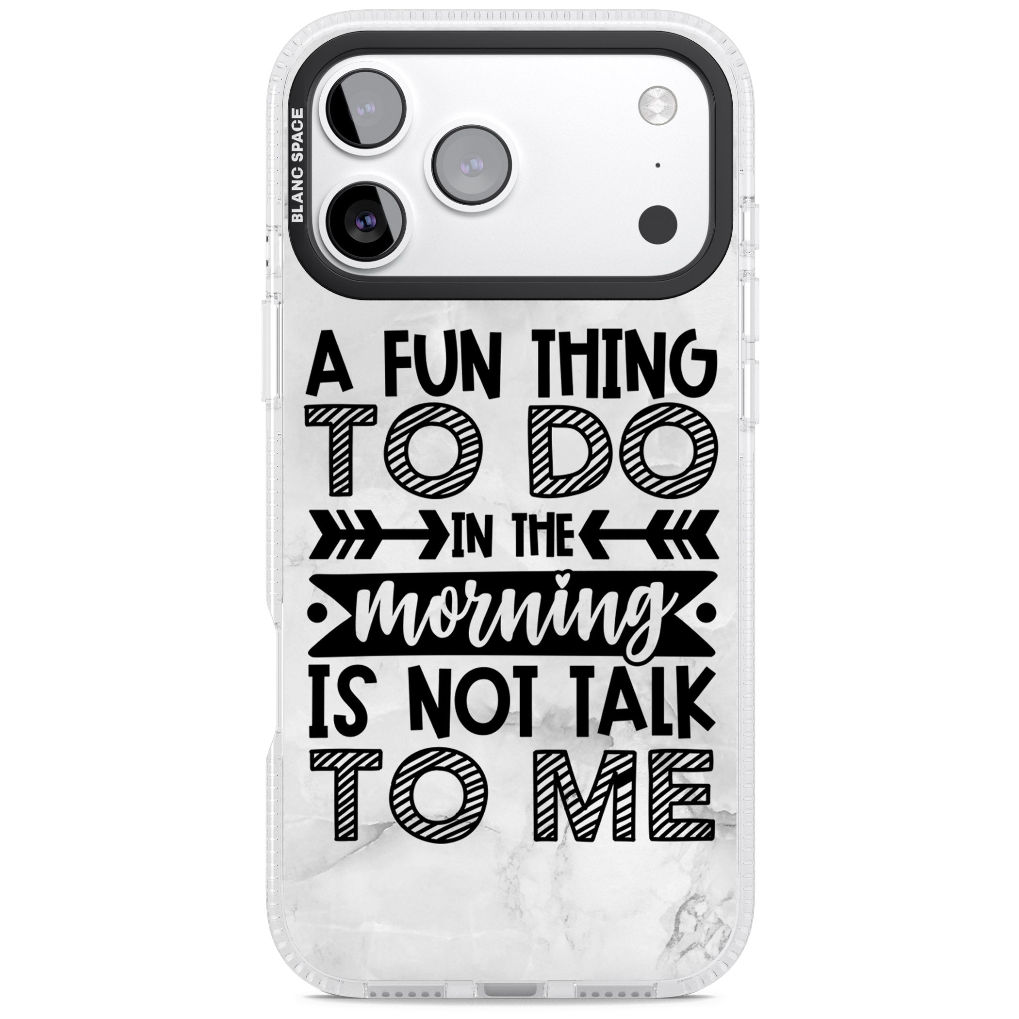 A Fun Thing To Do iPhone 17 Pro Impact Air Clear Phone Case