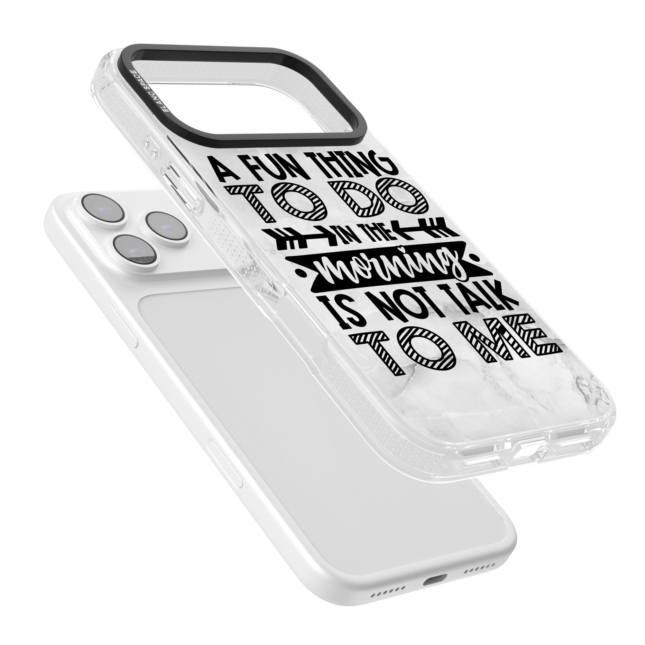 A Fun Thing To Do iPhone 17 Pro Impact Air Clear Phone Case Colours