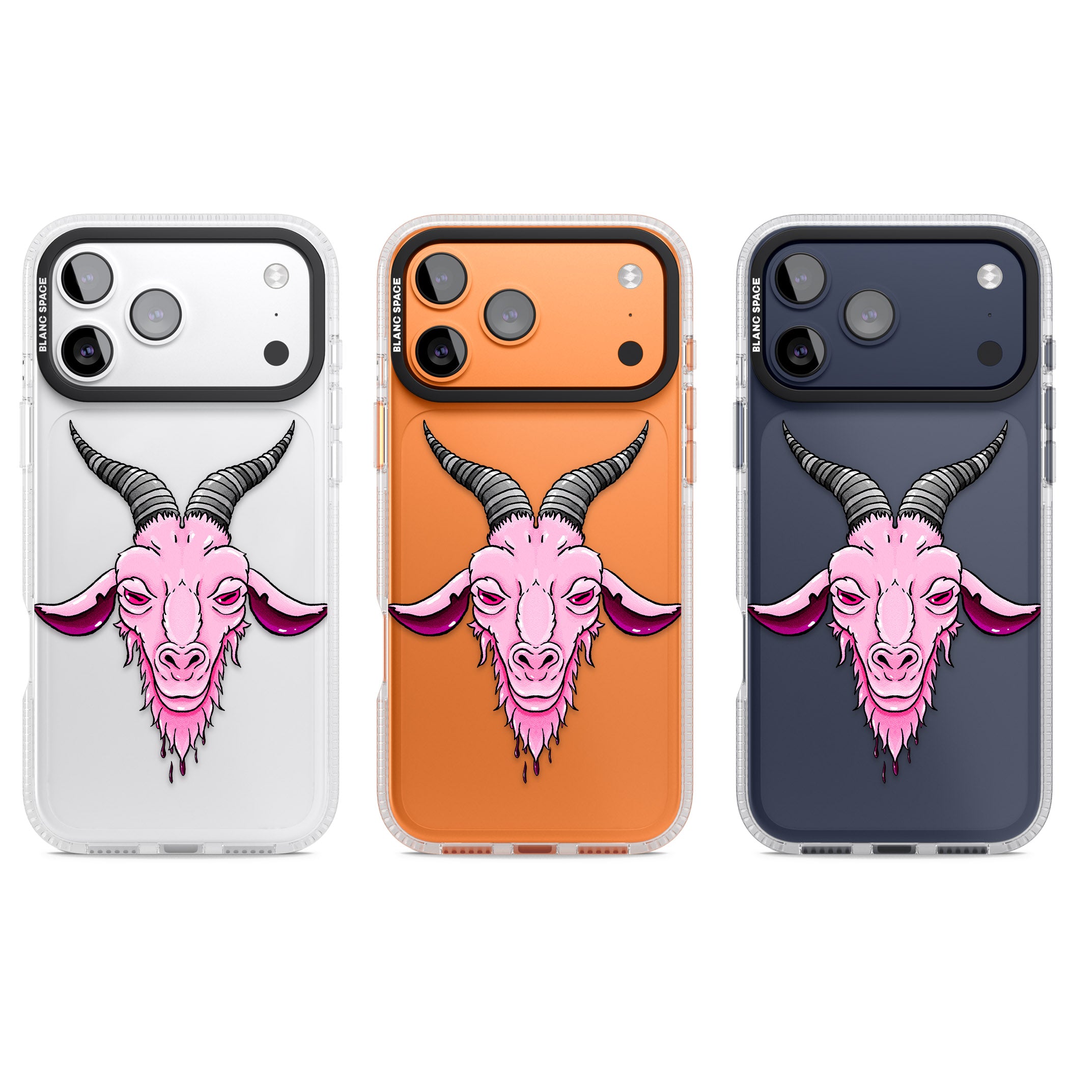 Ba Phomet iPhone 17 Pro Impact Air Clear Phone Case APT Impact Protection