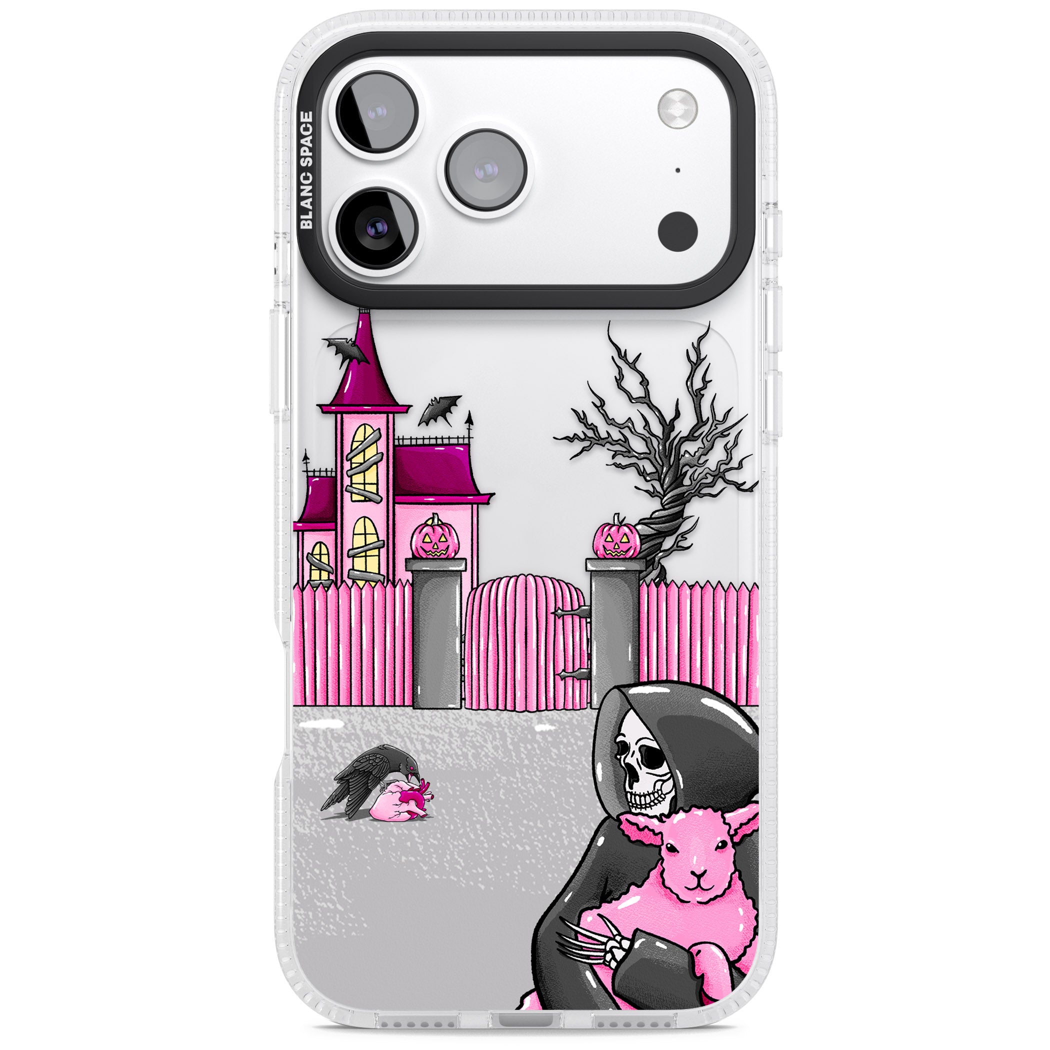 Left With My Heart iPhone 17 Pro Max Impact Air Clear Phone Case