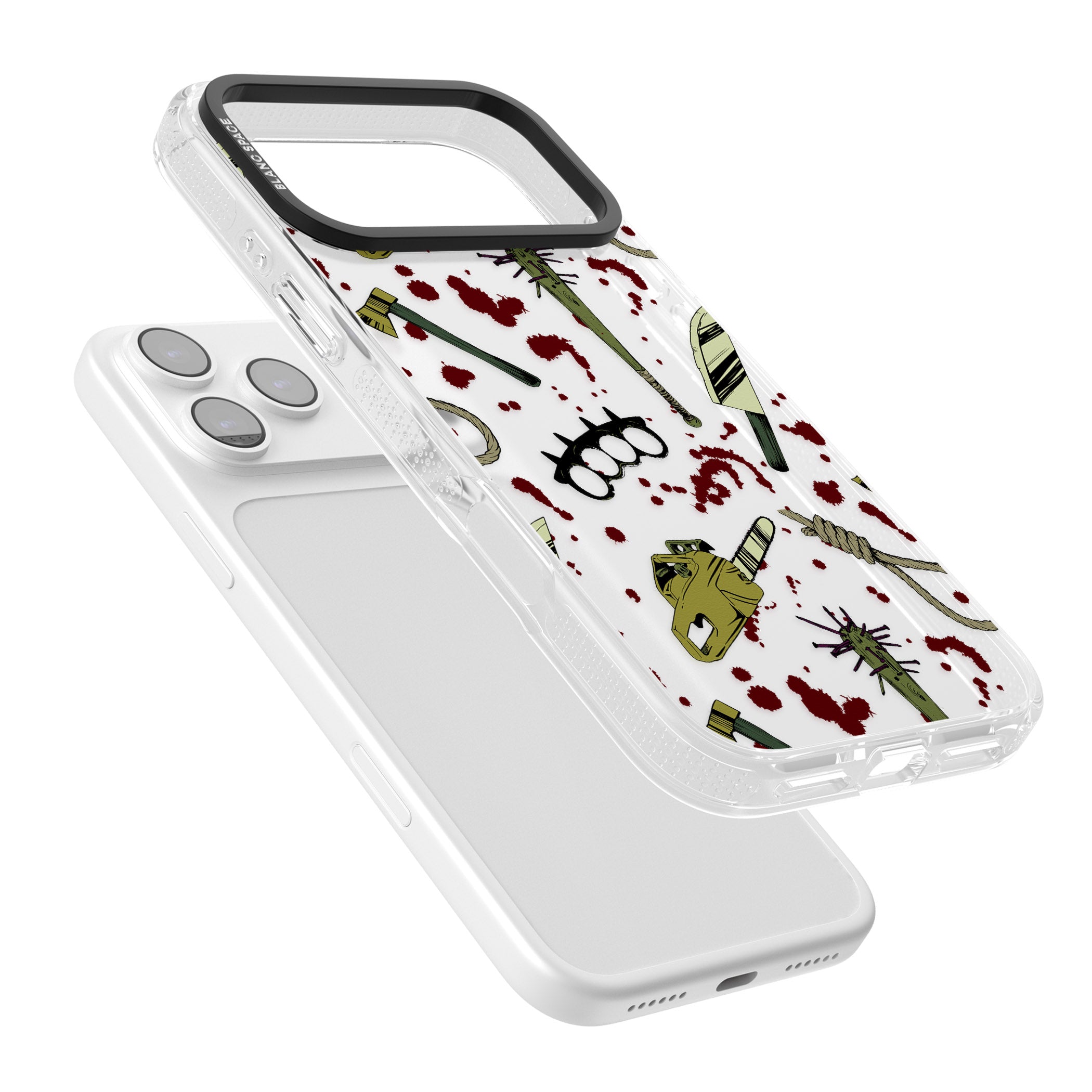 Movie Massacre iPhone 17 Pro Max Impact Air Clear Phone Case Colours