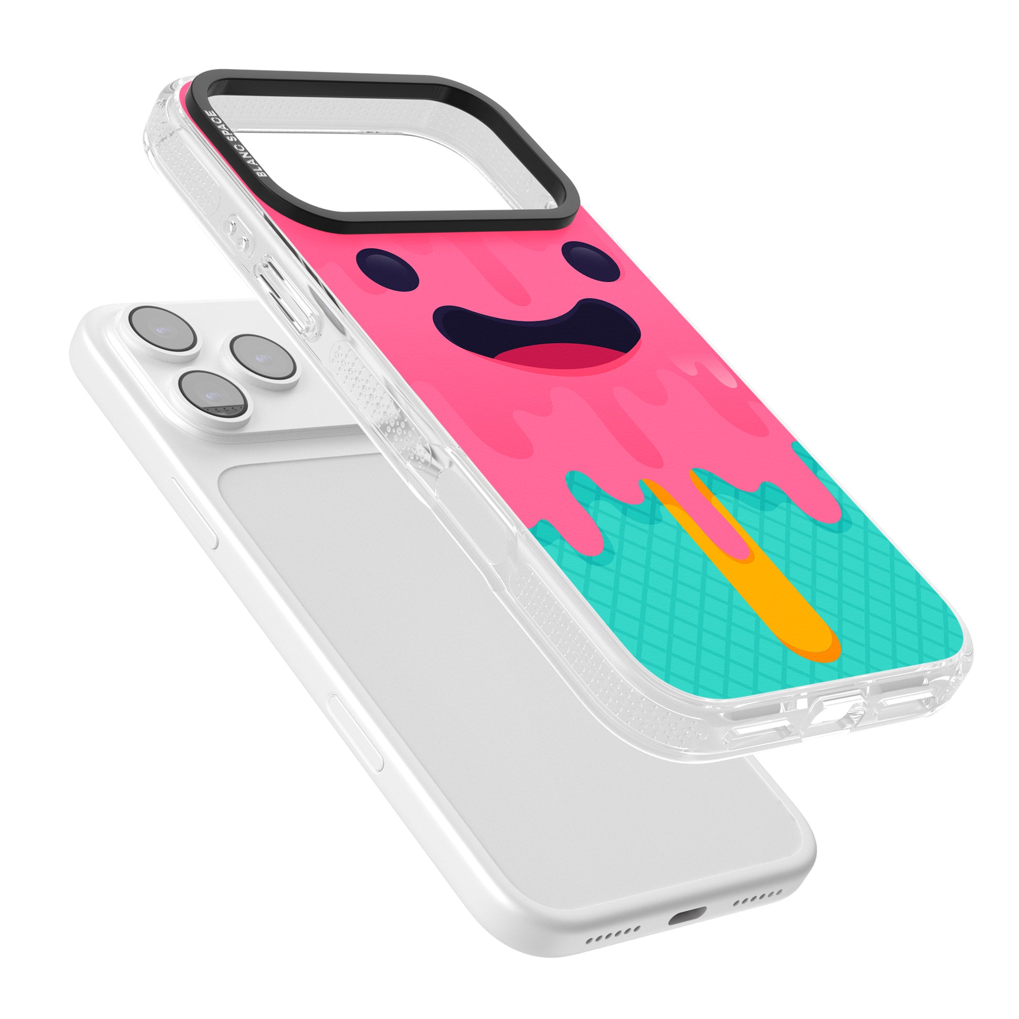 Ice Lolly iPhone 17 Pro Impact Air Clear Phone Case Colours
