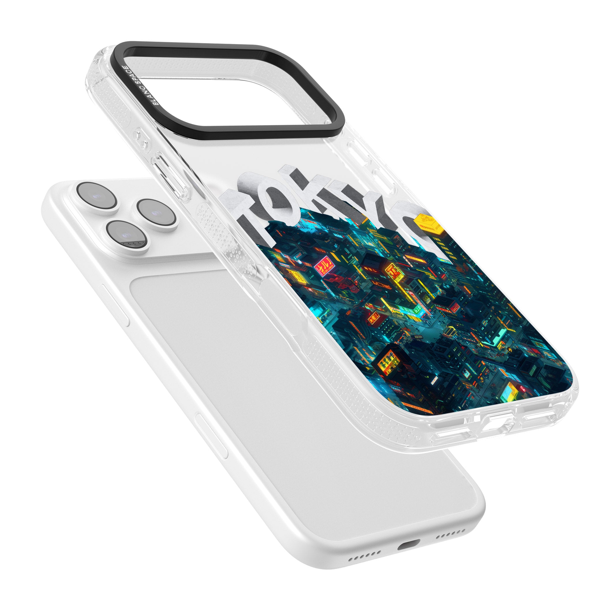 Tokyo iPhone 17 Pro Impact Air Clear Phone Case Colours