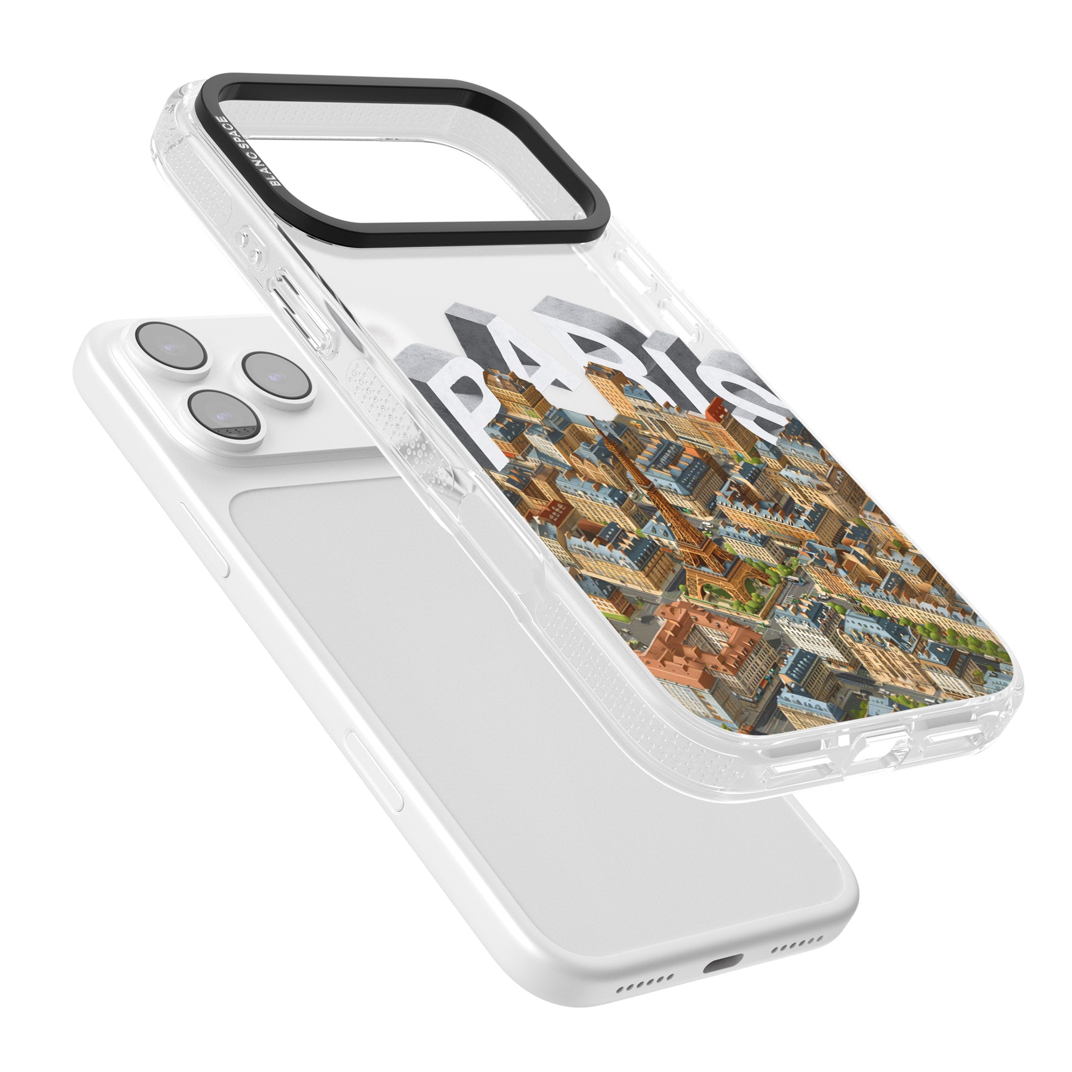 Paris iPhone 17 Pro Max Impact Air Clear Phone Case Colours