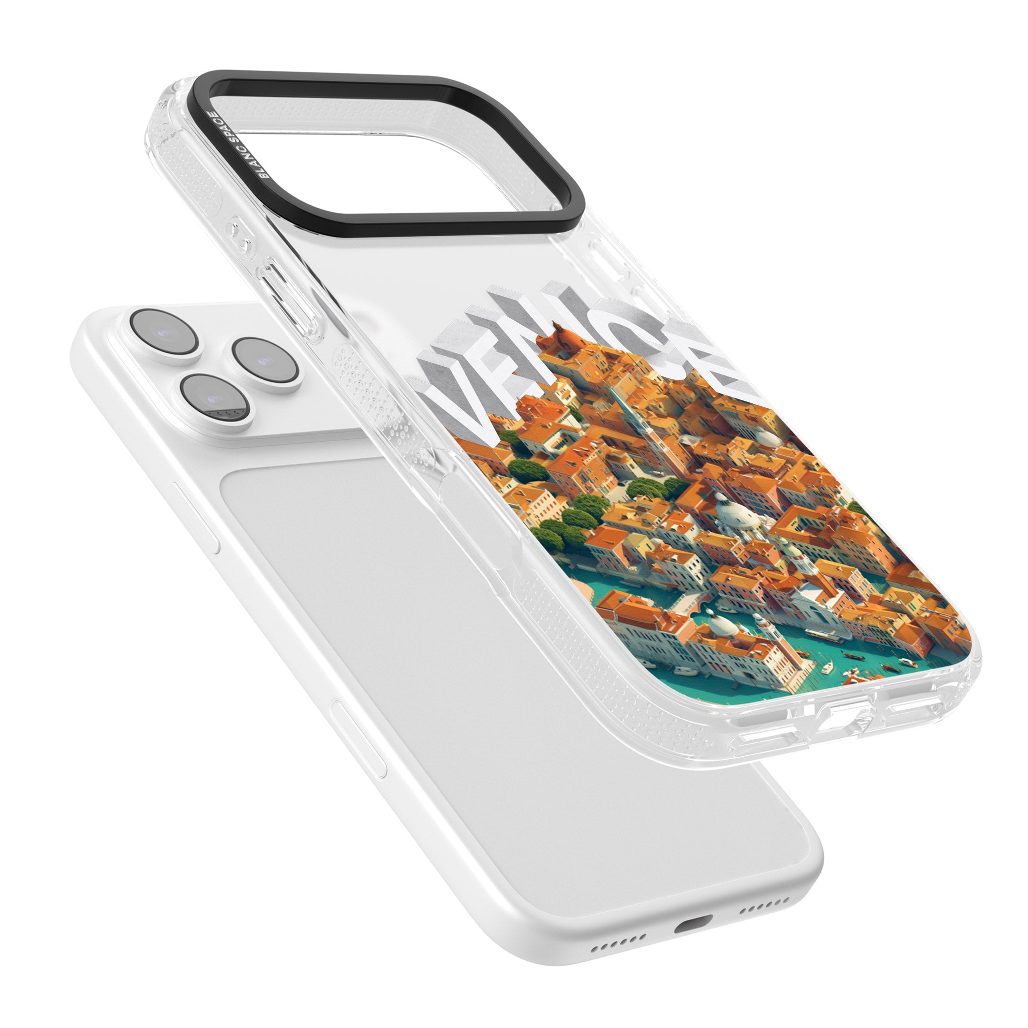 Venice iPhone 17 Pro Max Impact Air Clear Phone Case Colours